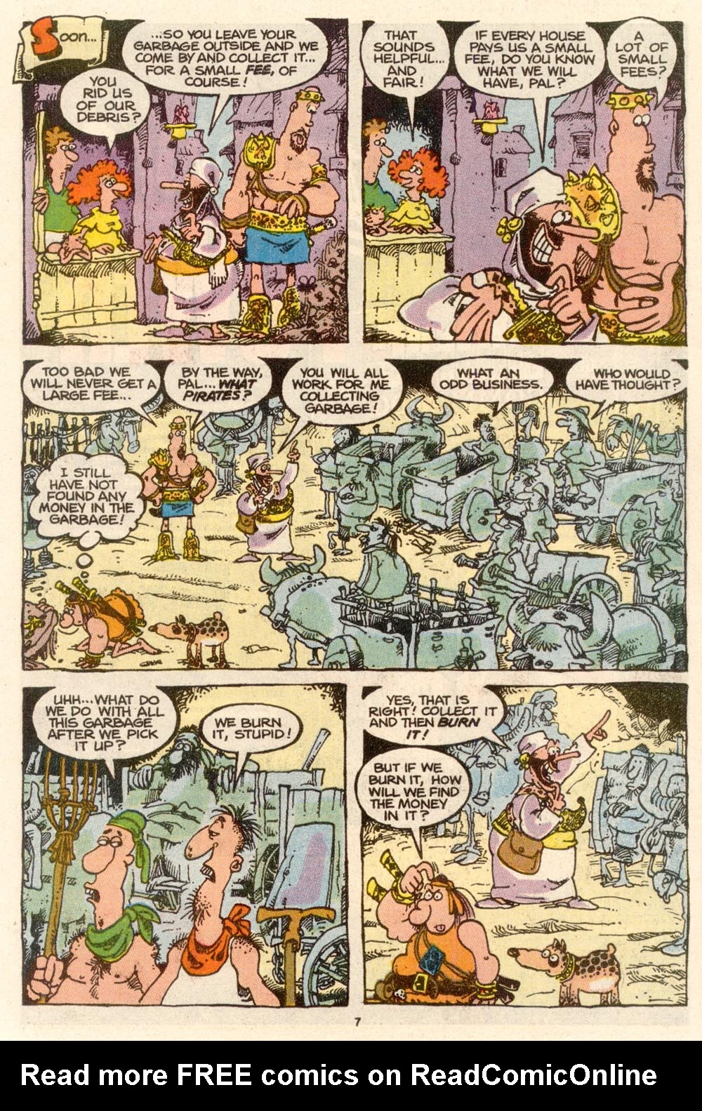 Read online Sergio Aragonés Groo the Wanderer comic -  Issue #65 - 7