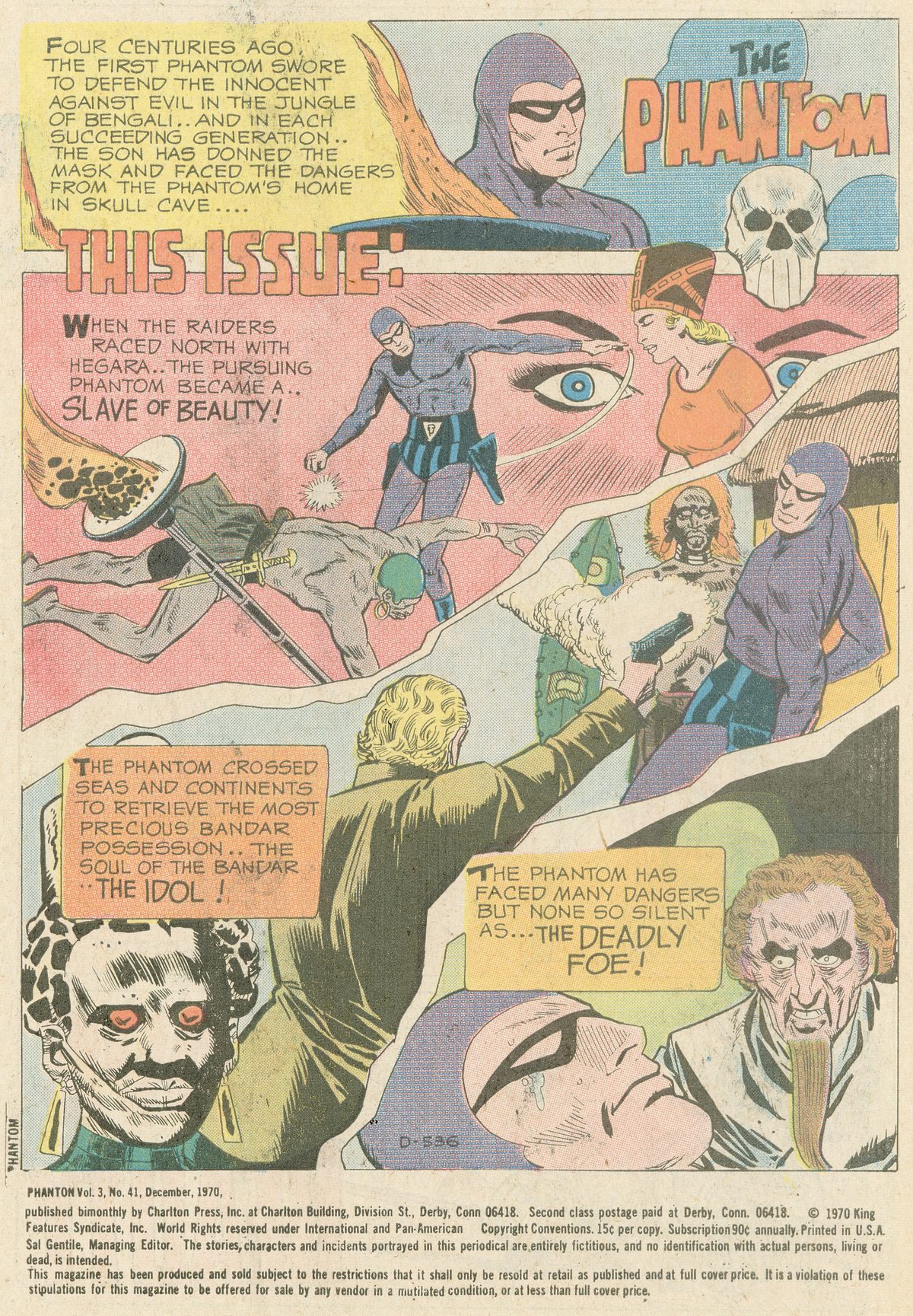 Read online The Phantom (1969) comic -  Issue #41 - 2