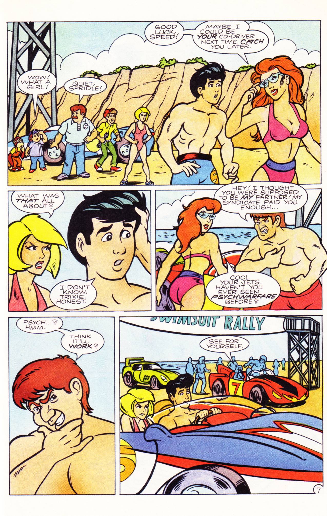 Read online The New Adventures of Speed Racer comic -  Issue #3 - 8