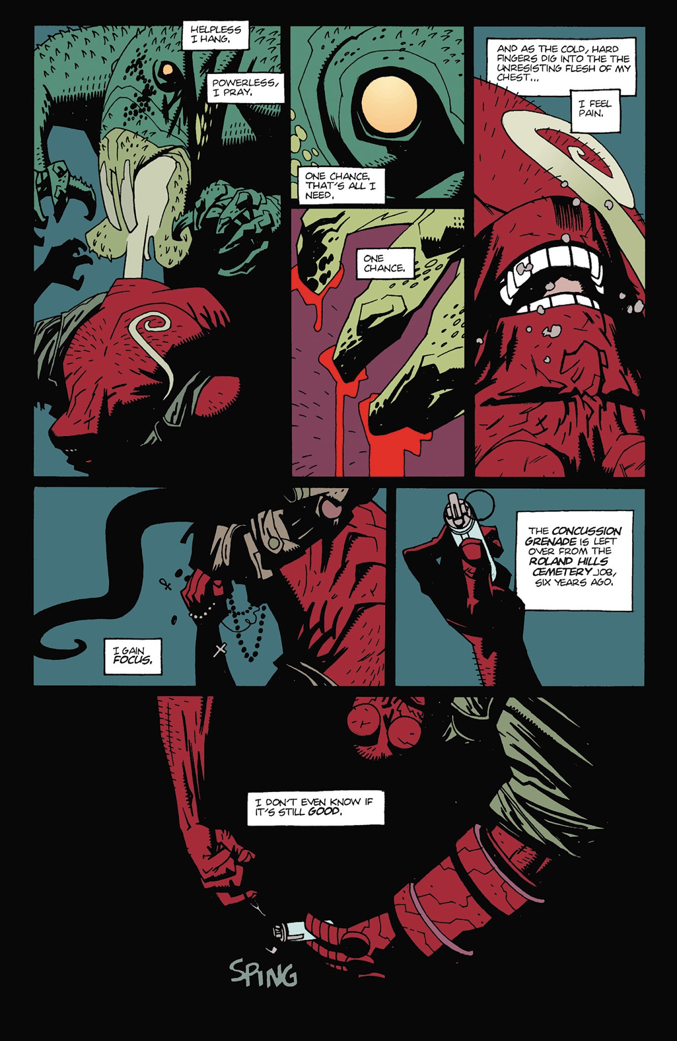 Read online Hellboy: Seed of Destruction comic -  Issue # _TPB - 91