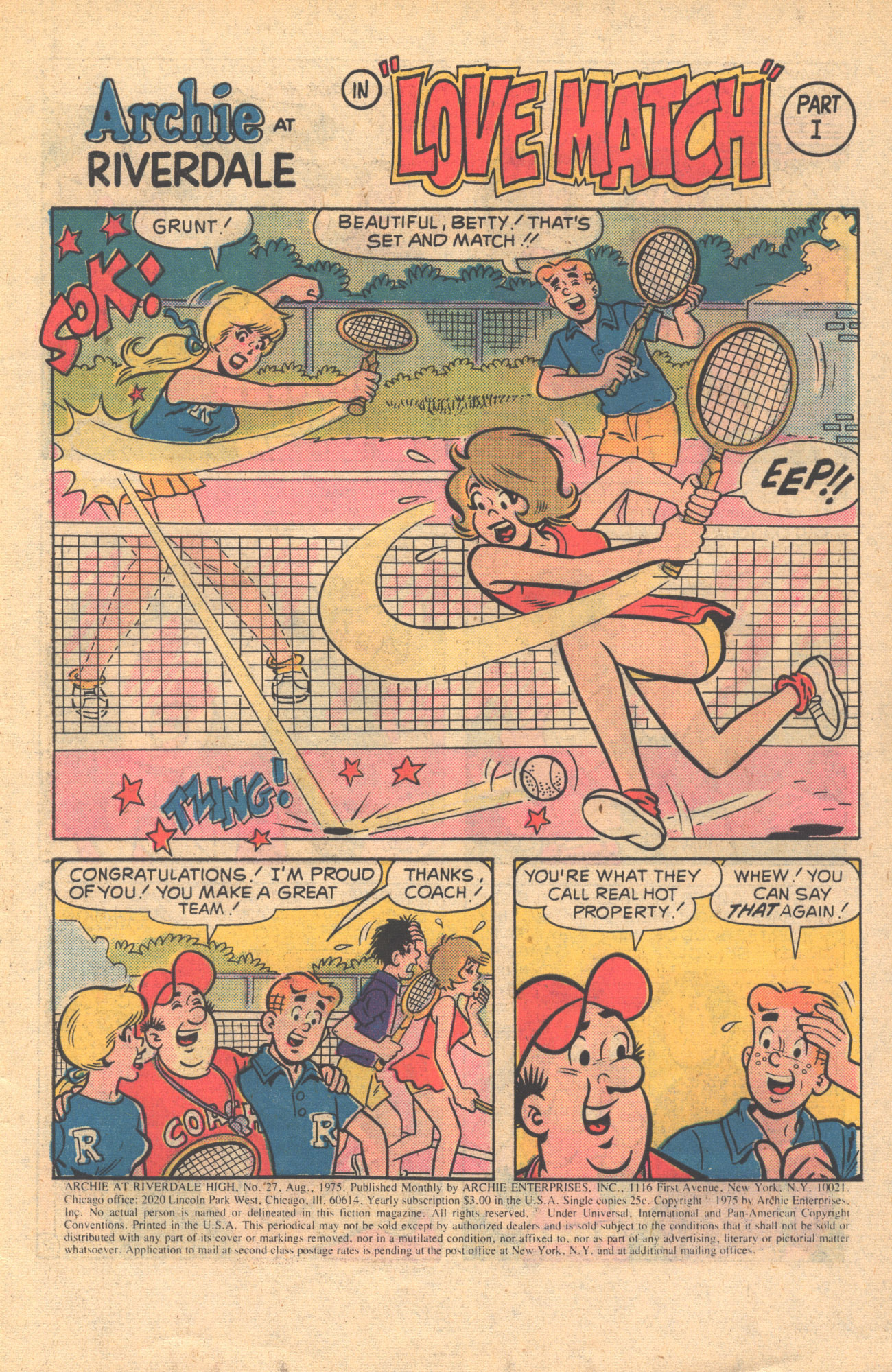 Read online Archie at Riverdale High (1972) comic -  Issue #27 - 3