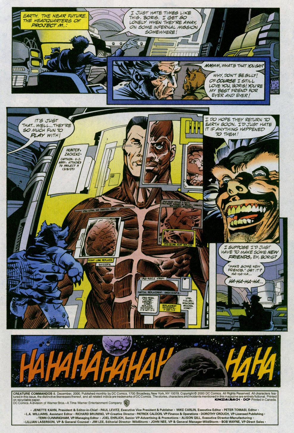 Read online Creature Commandos comic -  Issue #8 - 2