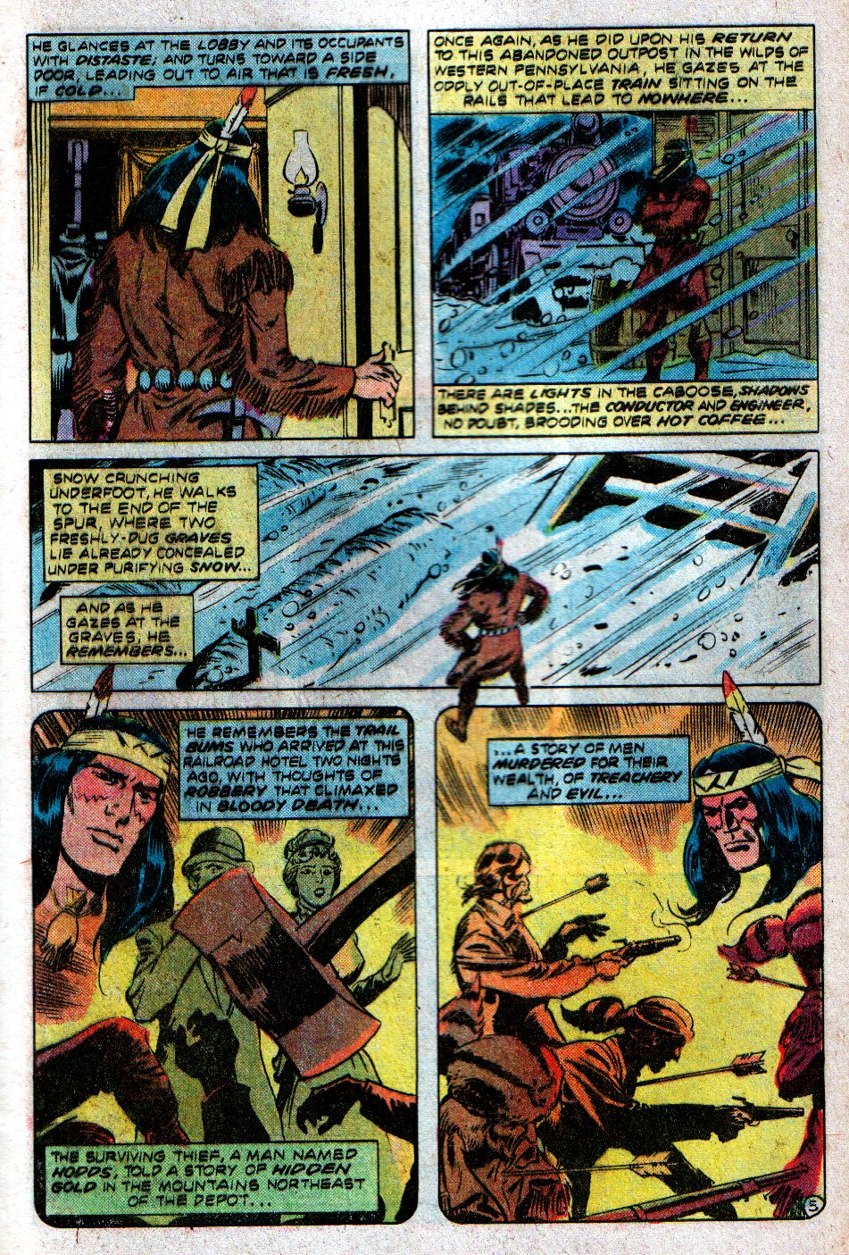 Read online Weird Western Tales (1972) comic -  Issue #68 - 6