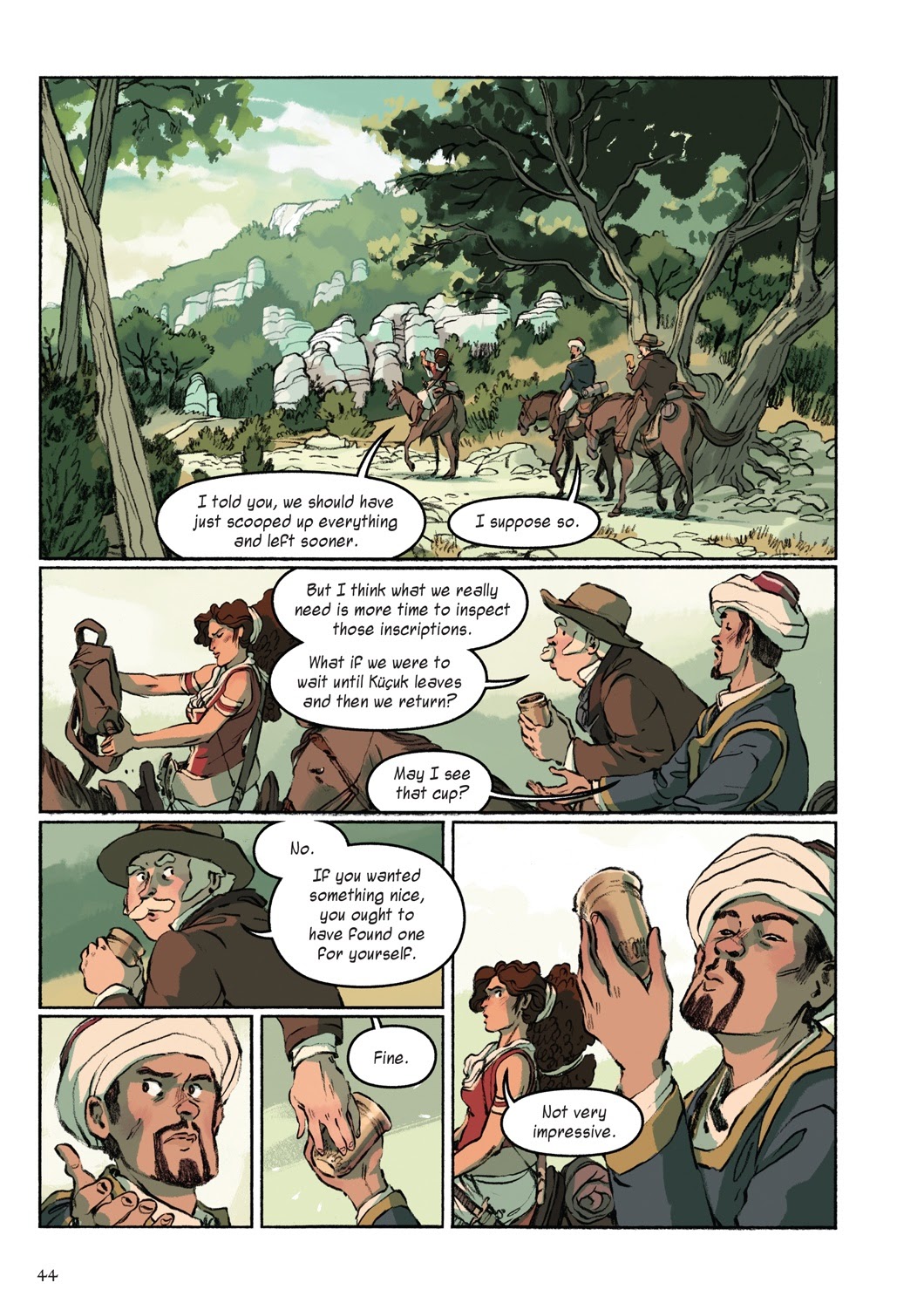 Read online Delilah Dirk and the Pillars of Hercules comic -  Issue # TPB (Part 1) - 45