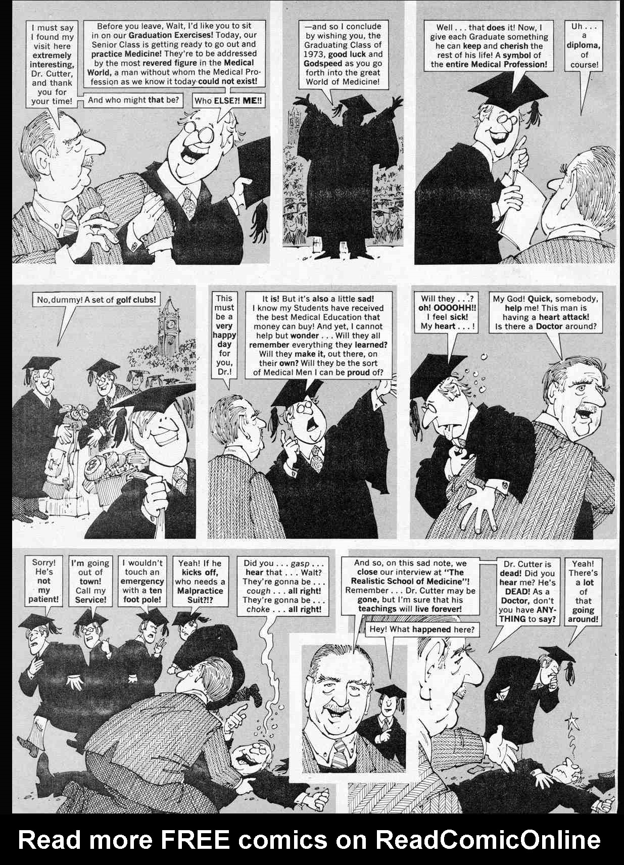 Read online MAD comic -  Issue #165 - 40