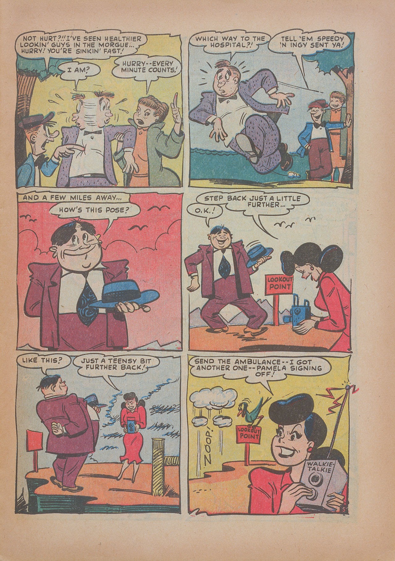 Read online Nellie The Nurse (1945) comic -  Issue #30 - 7