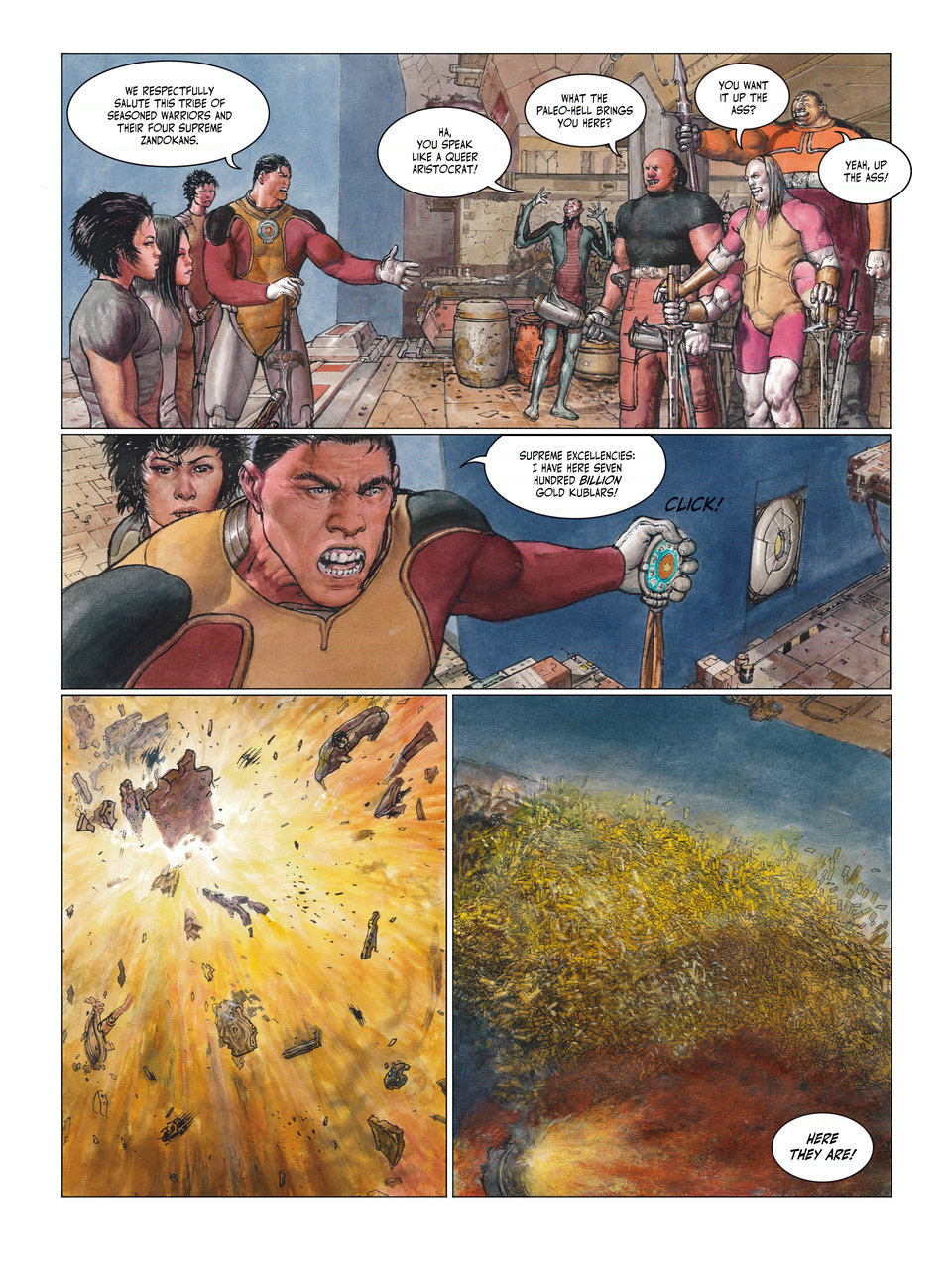 Read online Metabarons Genesis: Castaka comic -  Issue # TPB - 71