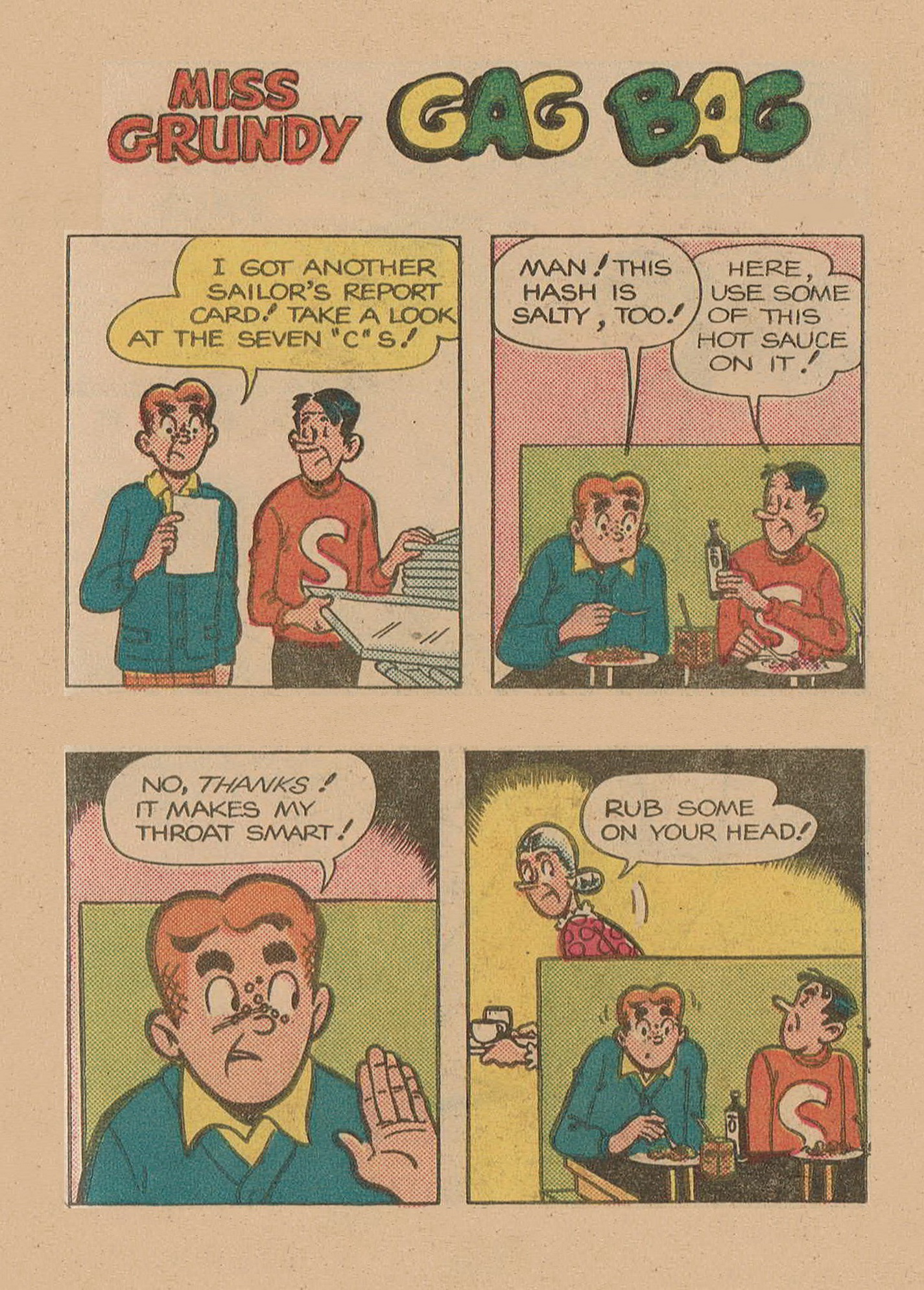 Read online Archie Digest Magazine comic -  Issue #71 - 87