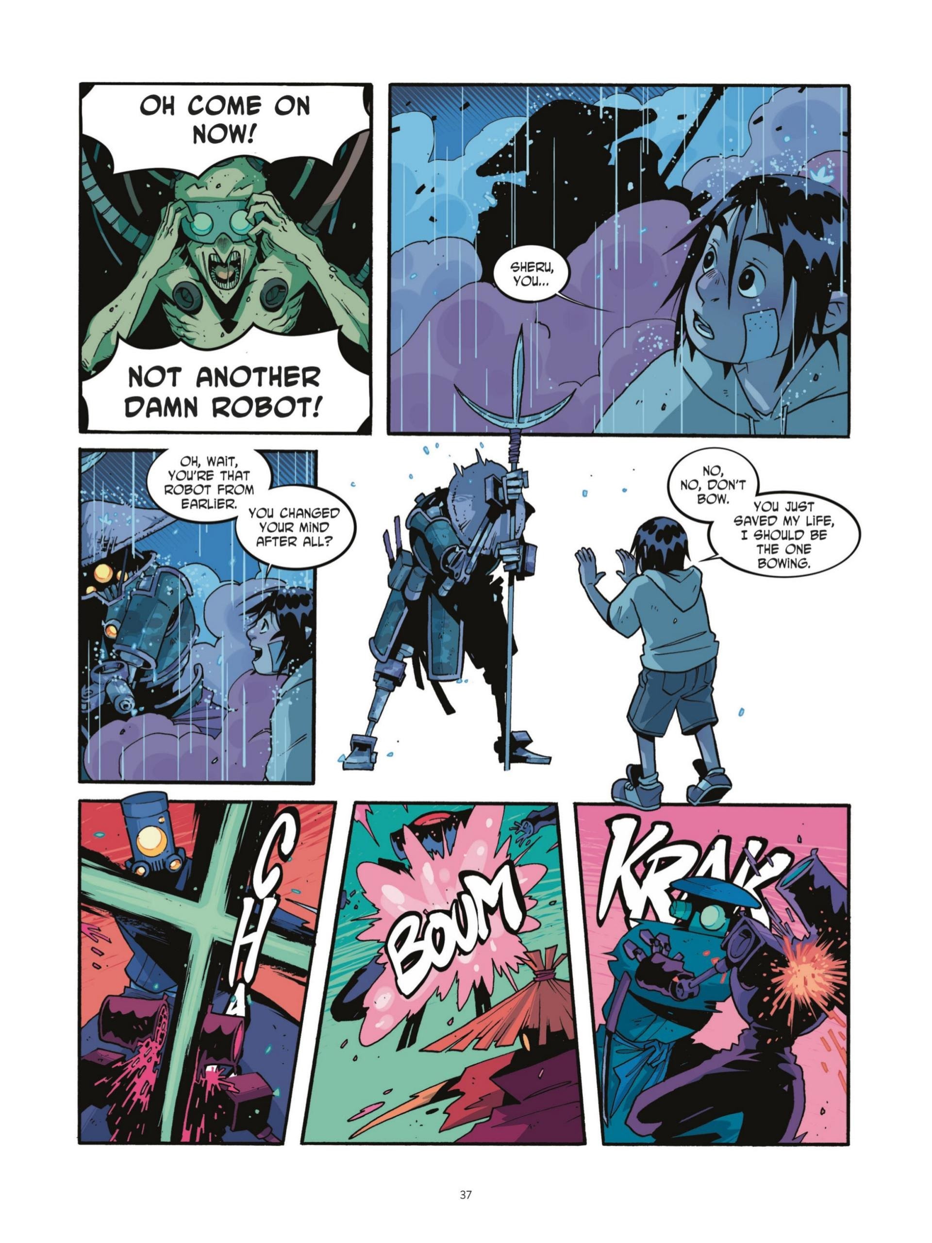 Read online Yojimbot (2021) comic -  Issue #3 - 37