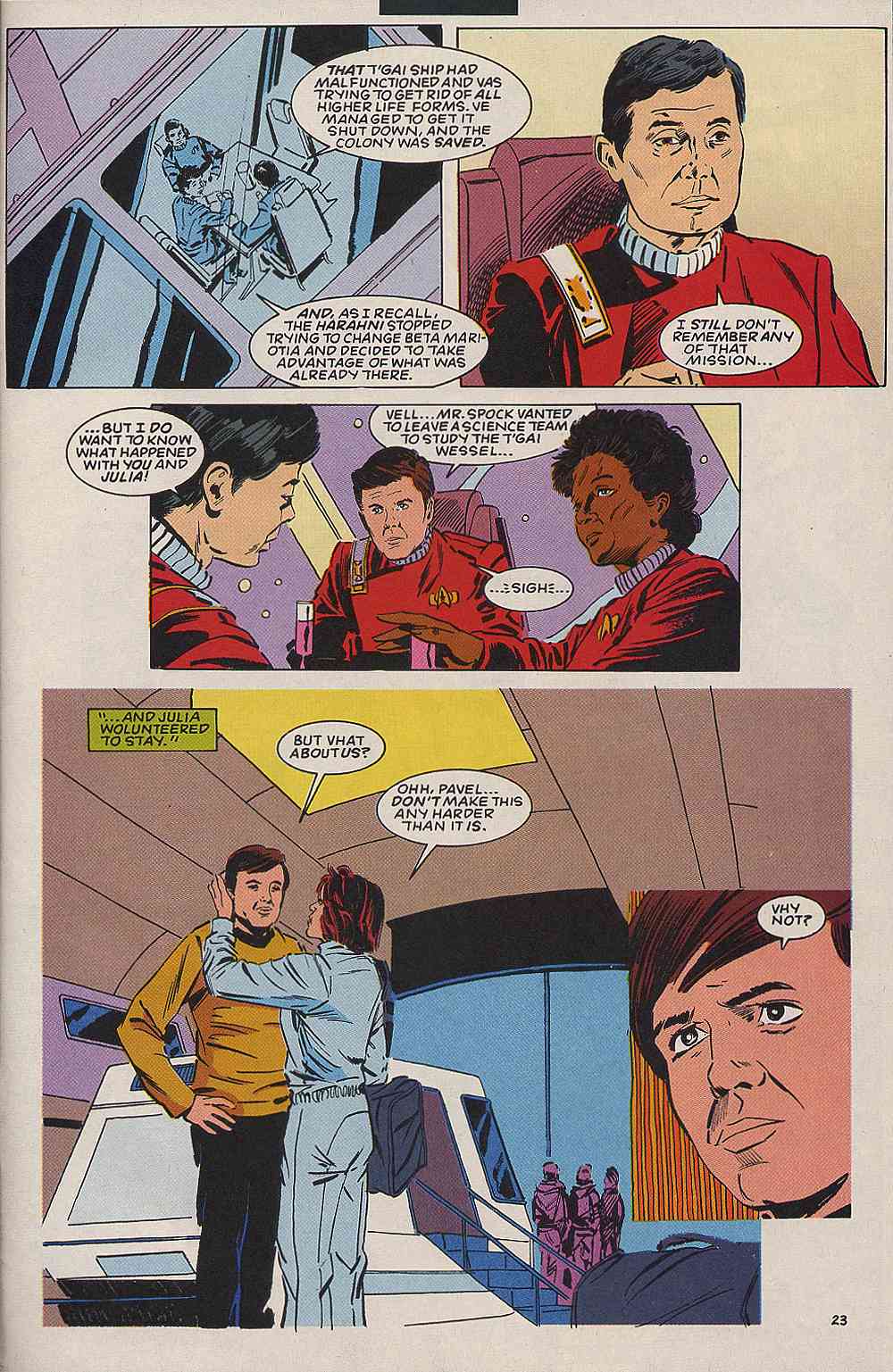 Read online Star Trek (1989) comic -  Issue #60 - 24