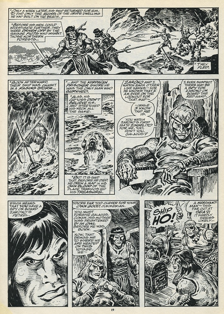 Read online The Savage Sword Of Conan comic -  Issue #196 - 21