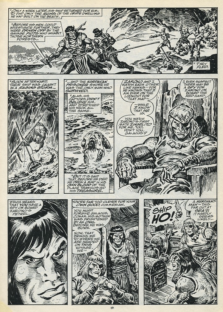 The Savage Sword Of Conan issue 196 - Page 21