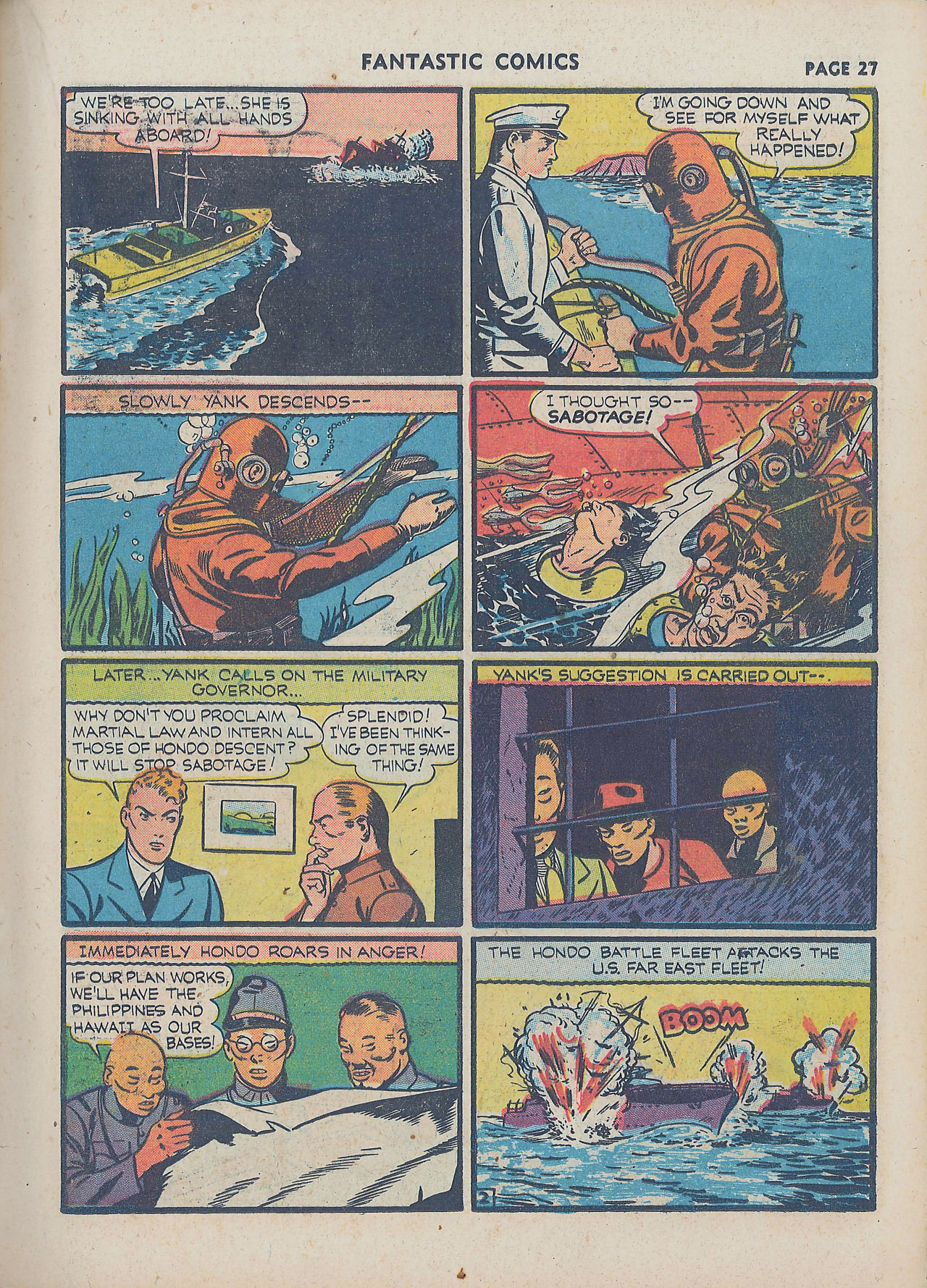 Read online Fantastic Comics comic -  Issue #16 - 29