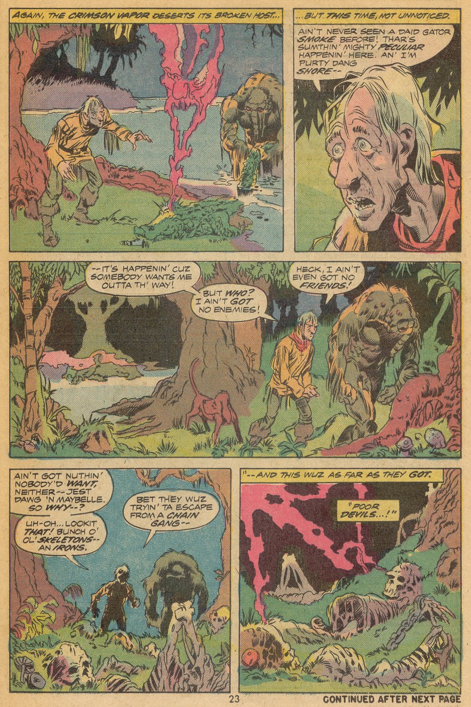 Read online Man-Thing (1974) comic -  Issue #9 - 16