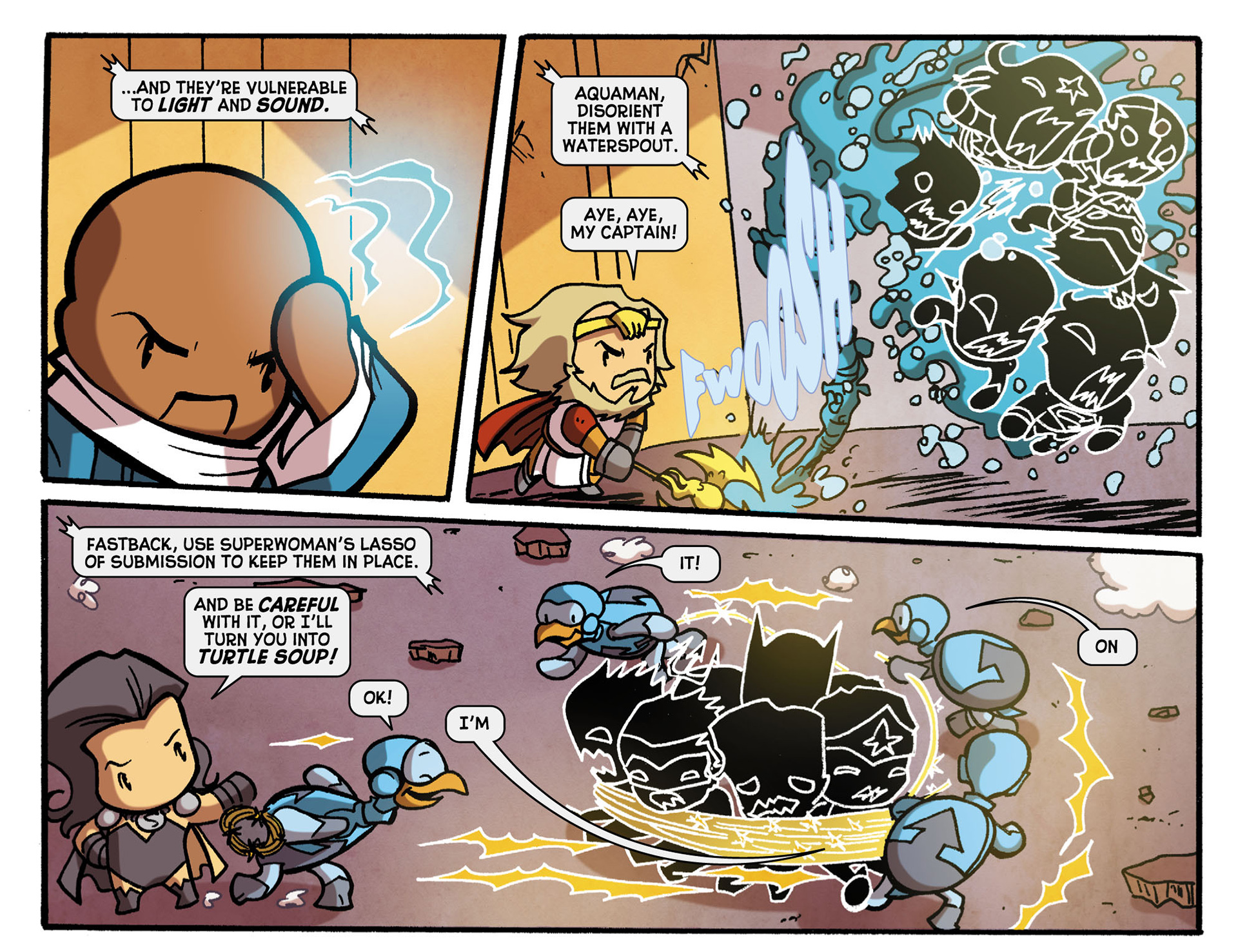 Read online Scribblenauts Unmasked: A Crisis of Imagination comic -  Issue #17 - 13