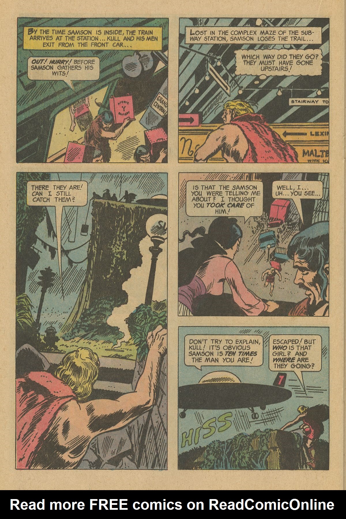 Read online Mighty Samson (1964) comic -  Issue #2 - 20