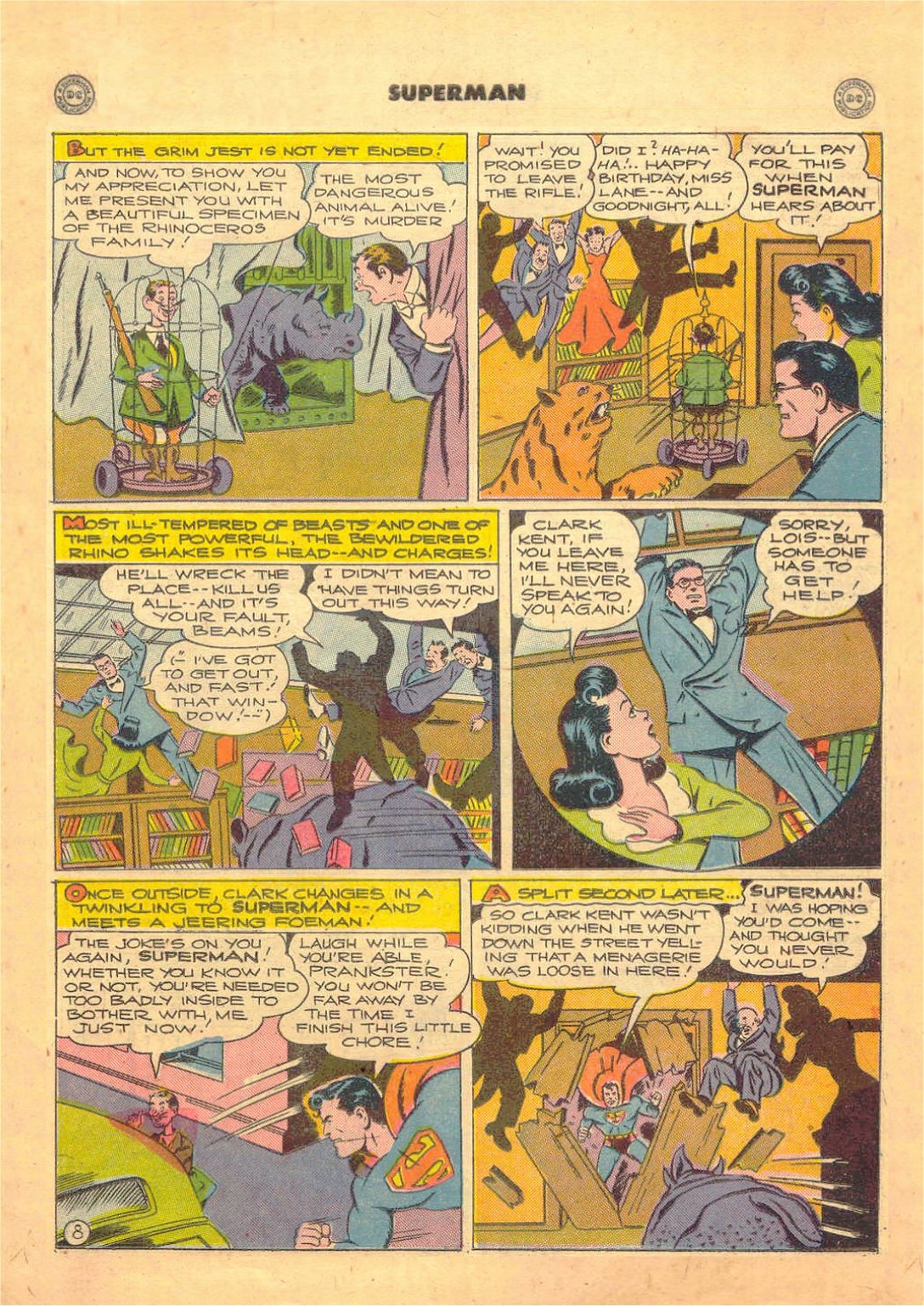 Read online Superman (1939) comic -  Issue #37 - 22
