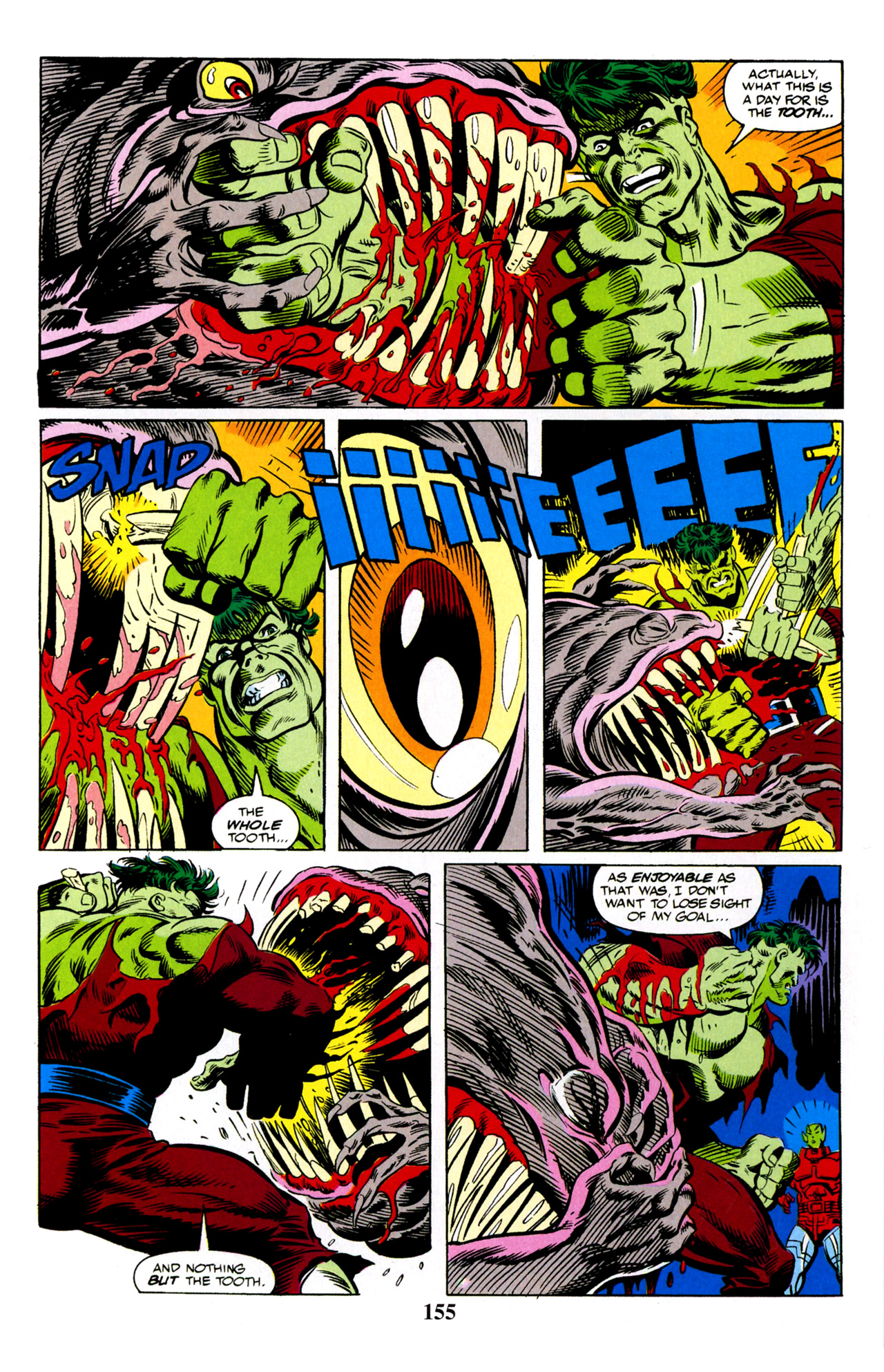 Read online Hulk Visionaries: Peter David comic -  Issue # TPB 7 - 154