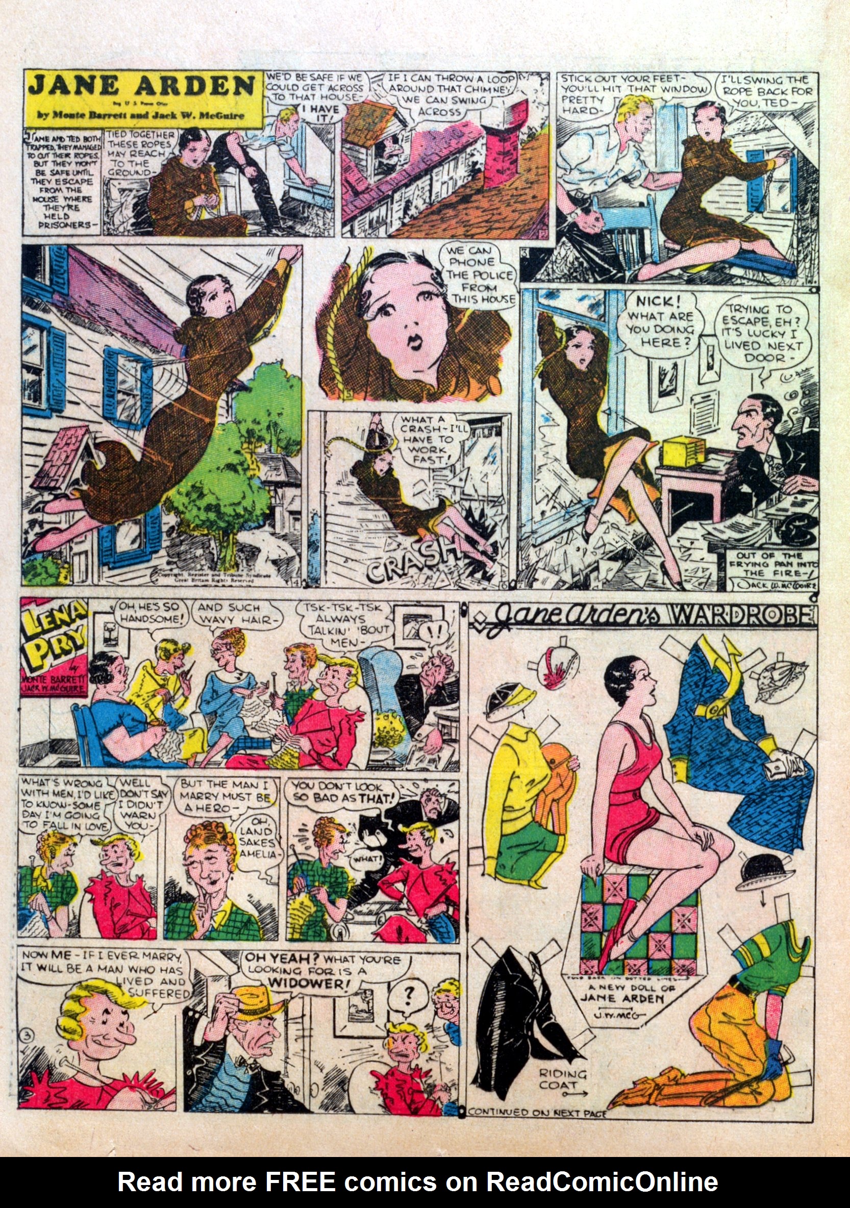 Read online Famous Funnies comic -  Issue #12 - 46