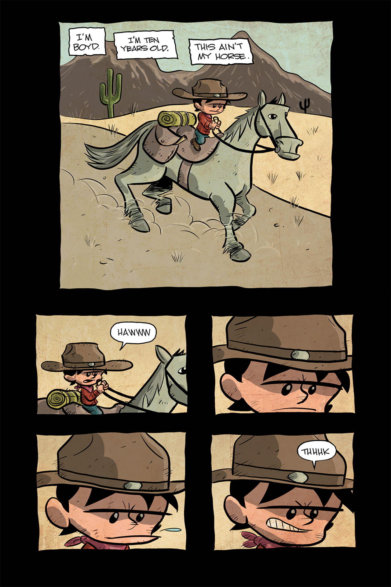 Read online Cow Boy comic -  Issue #1 - 4