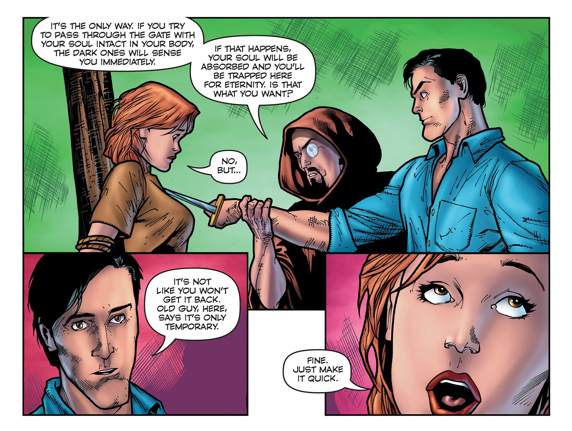 Read online Evil Dead 2: Cradle of the Damned comic -  Issue #5 - 5
