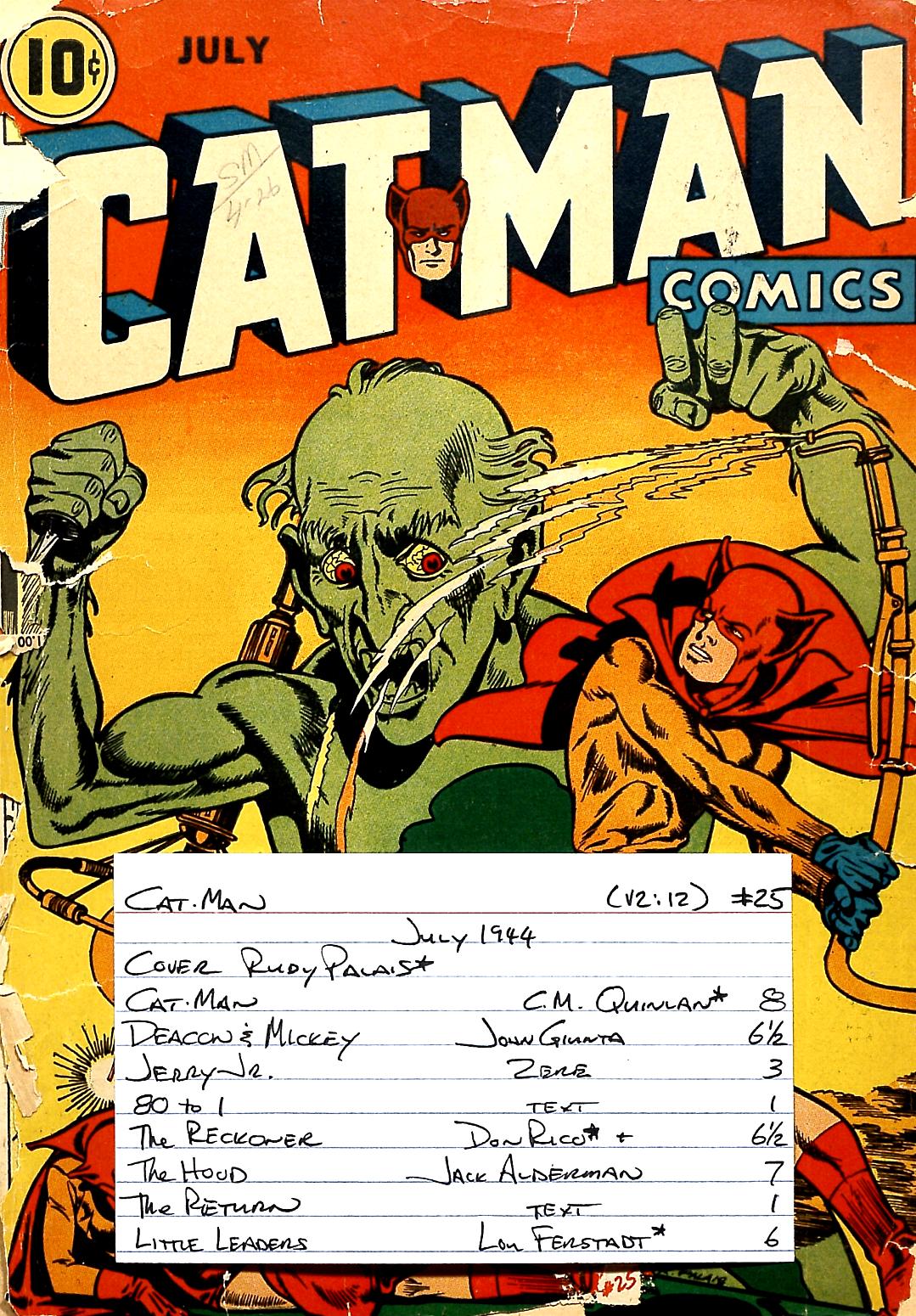 Read online Cat-Man Comics comic -  Issue #25 - 53
