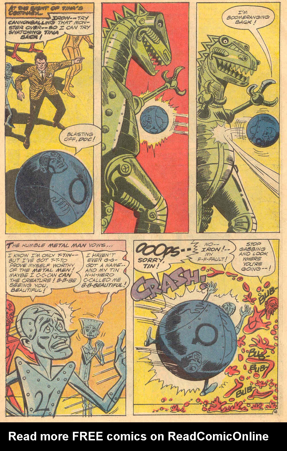 Read online Metal Men (1963) comic -  Issue #18 - 6