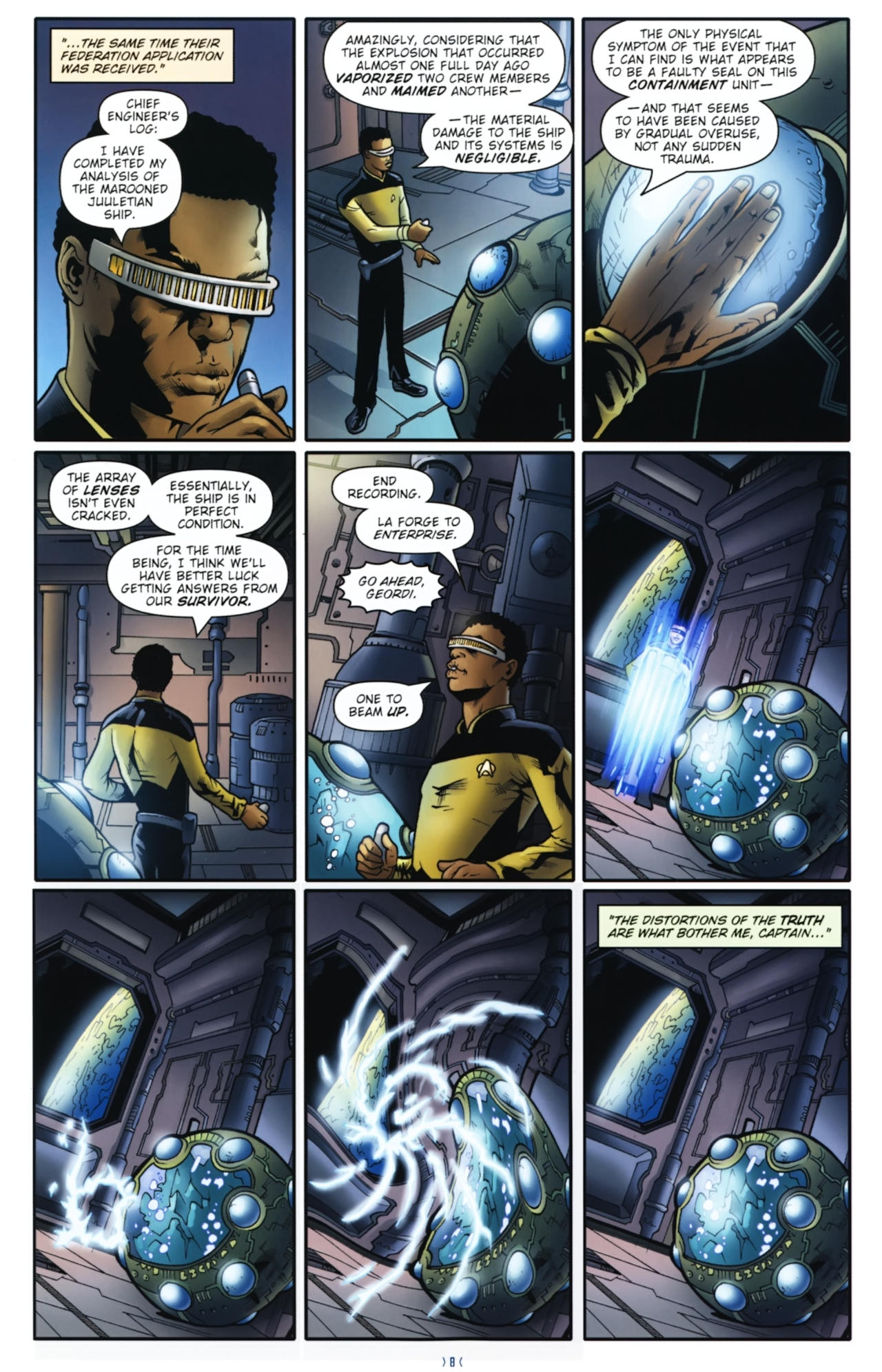 Read online Star Trek: The Next Generation: Ghosts comic -  Issue #1 - 10
