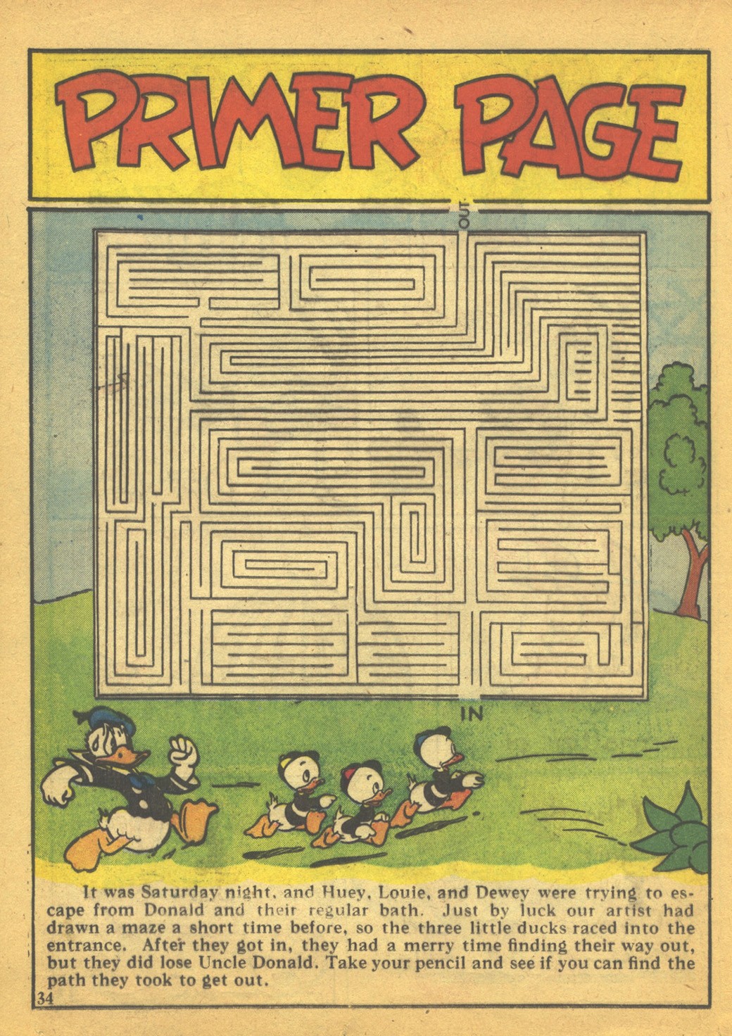 Read online Walt Disney's Comics and Stories comic -  Issue #37 - 36