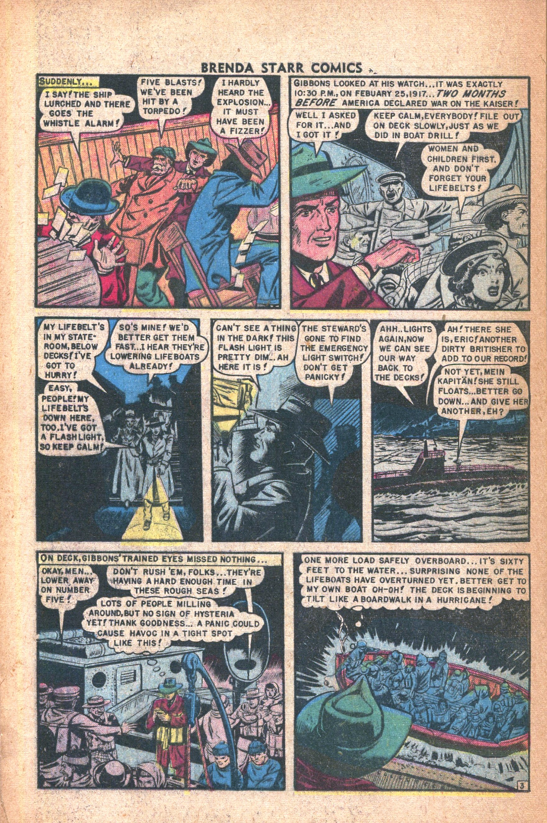 Read online Brenda Starr (1948) comic -  Issue #12 - 24
