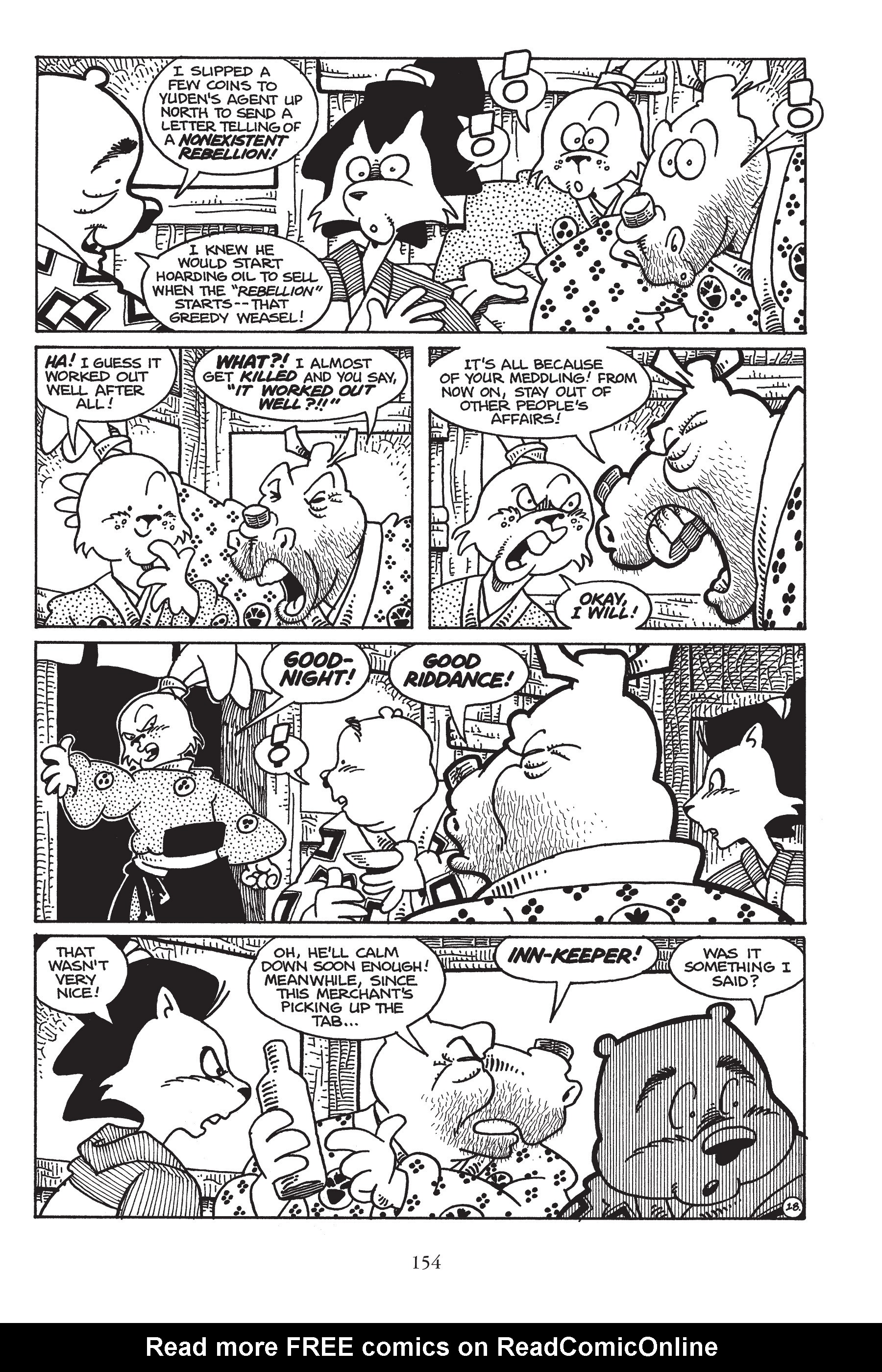 Read online Usagi Yojimbo (1987) comic -  Issue # _TPB 7 - 146