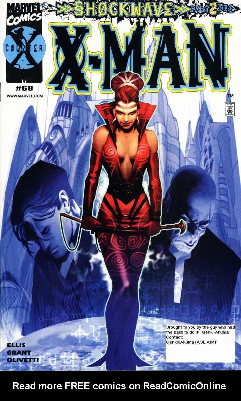 Read online X-Man comic -  Issue #68 - 1