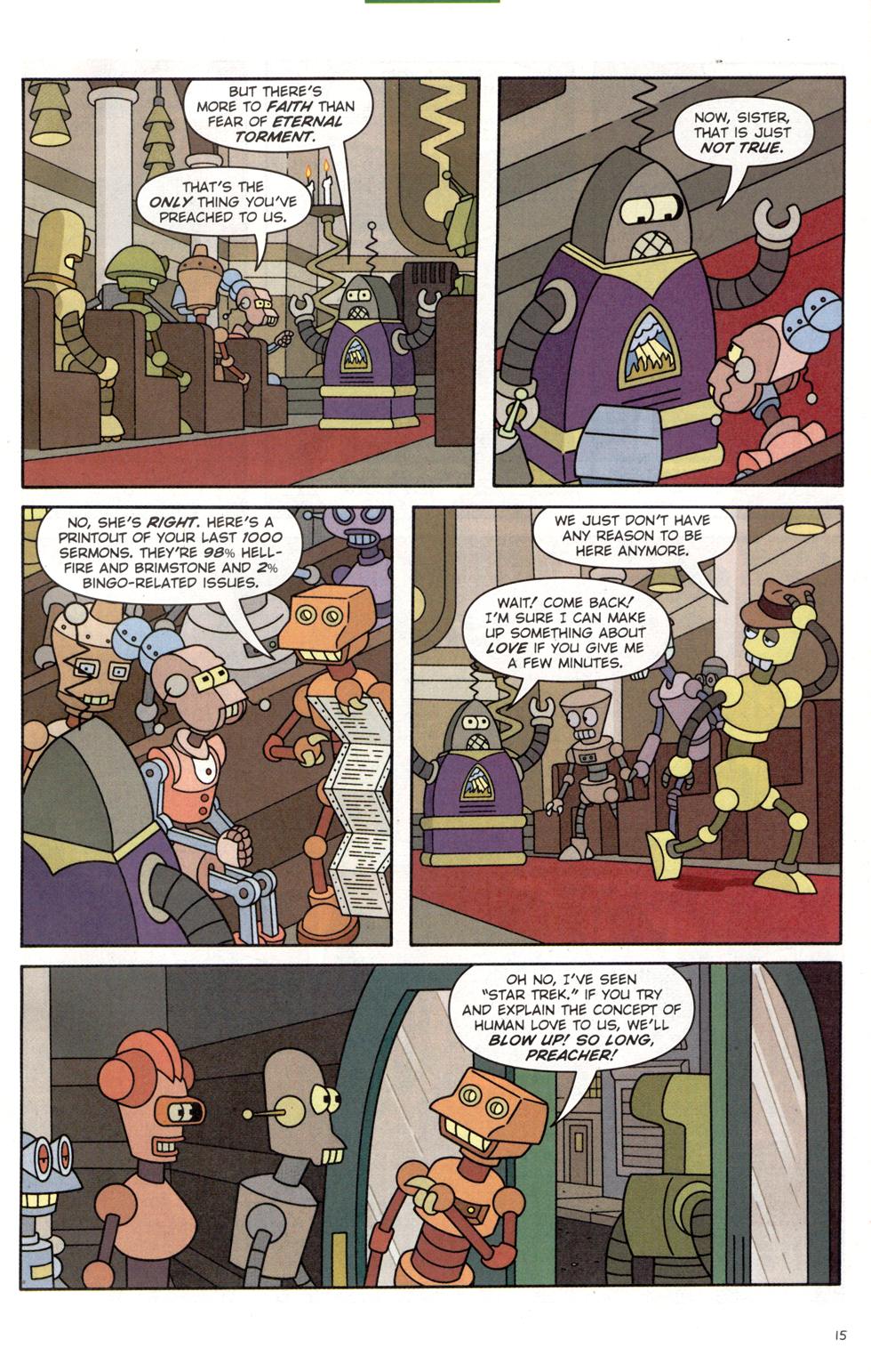 Read online Futurama Comics comic -  Issue #13 - 16