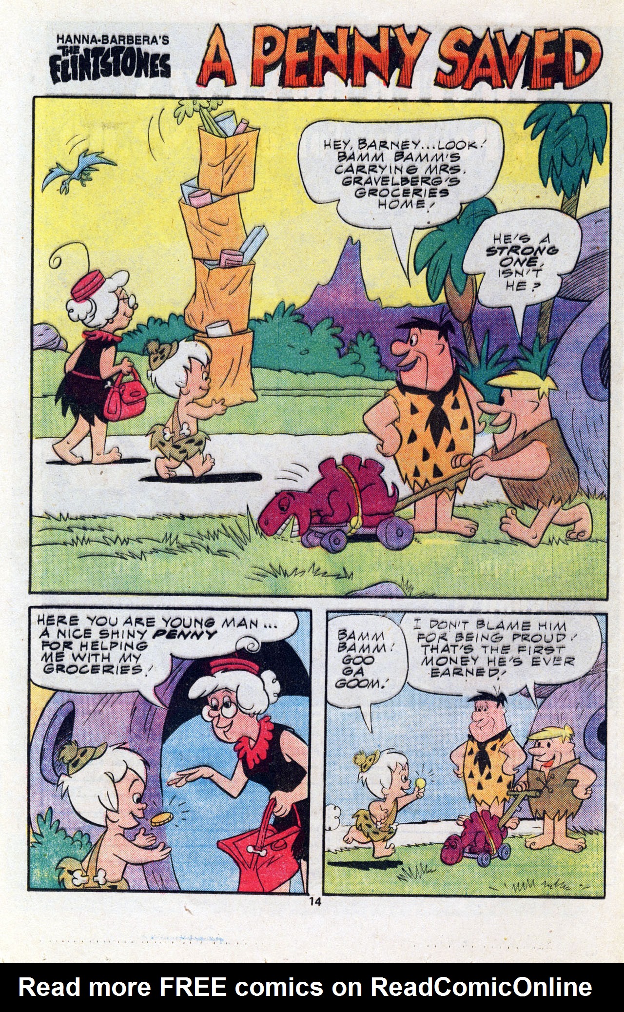 Read online The Flintstones (1977) comic -  Issue #3 - 16