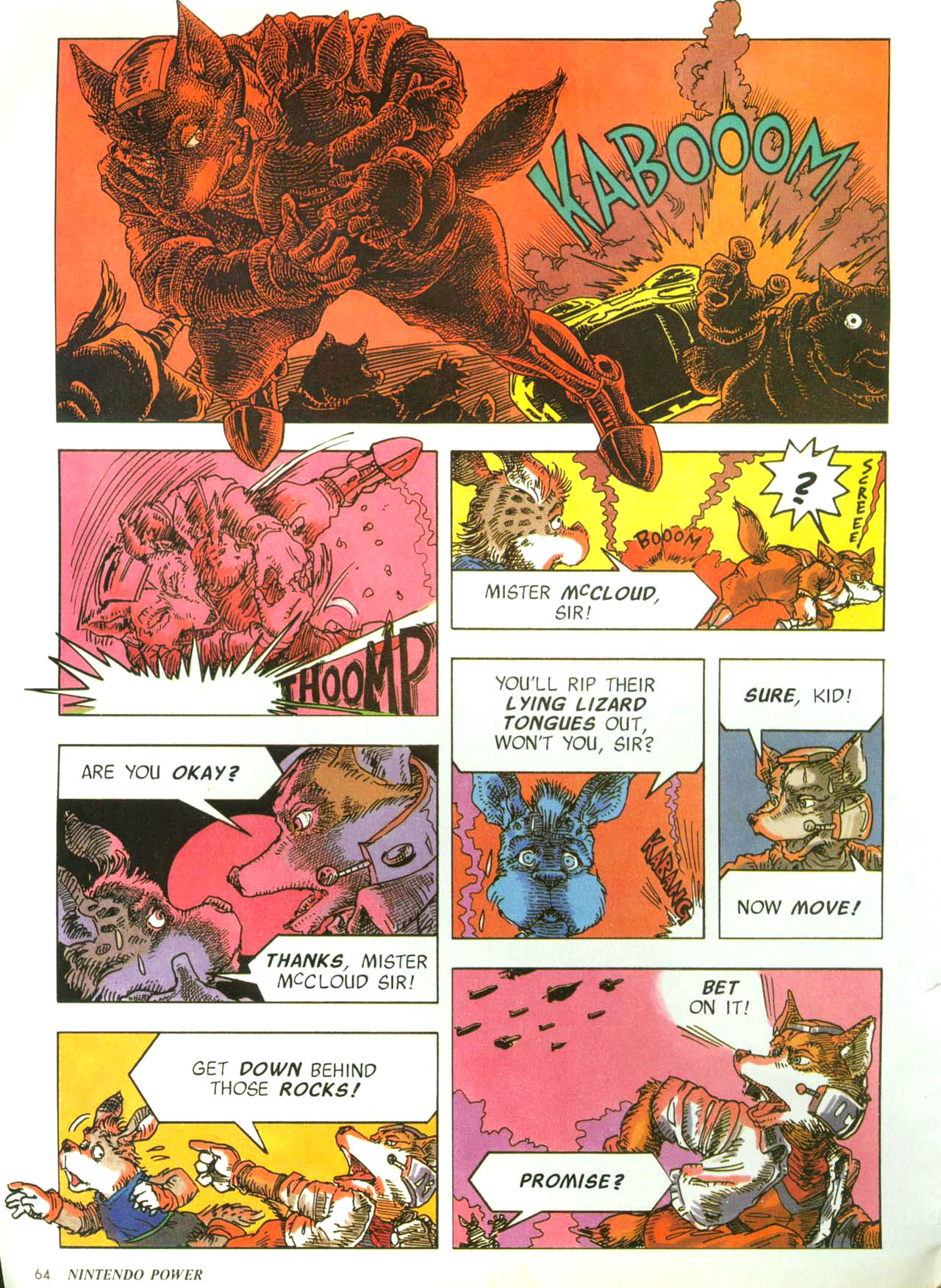 Read online Nintendo Power comic -  Issue #54 - 67
