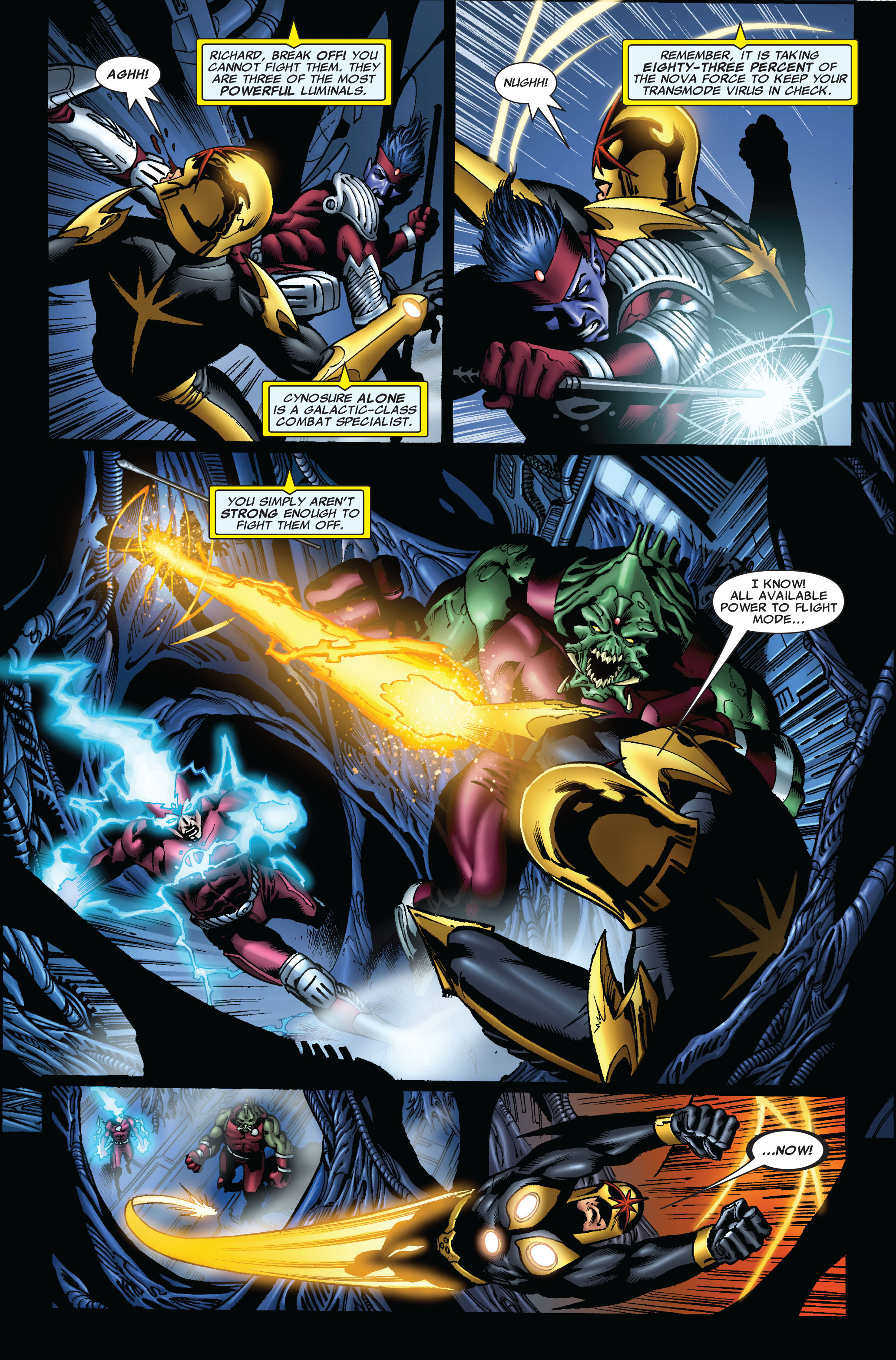 Read online Nova (2007) comic -  Issue #8 - 13
