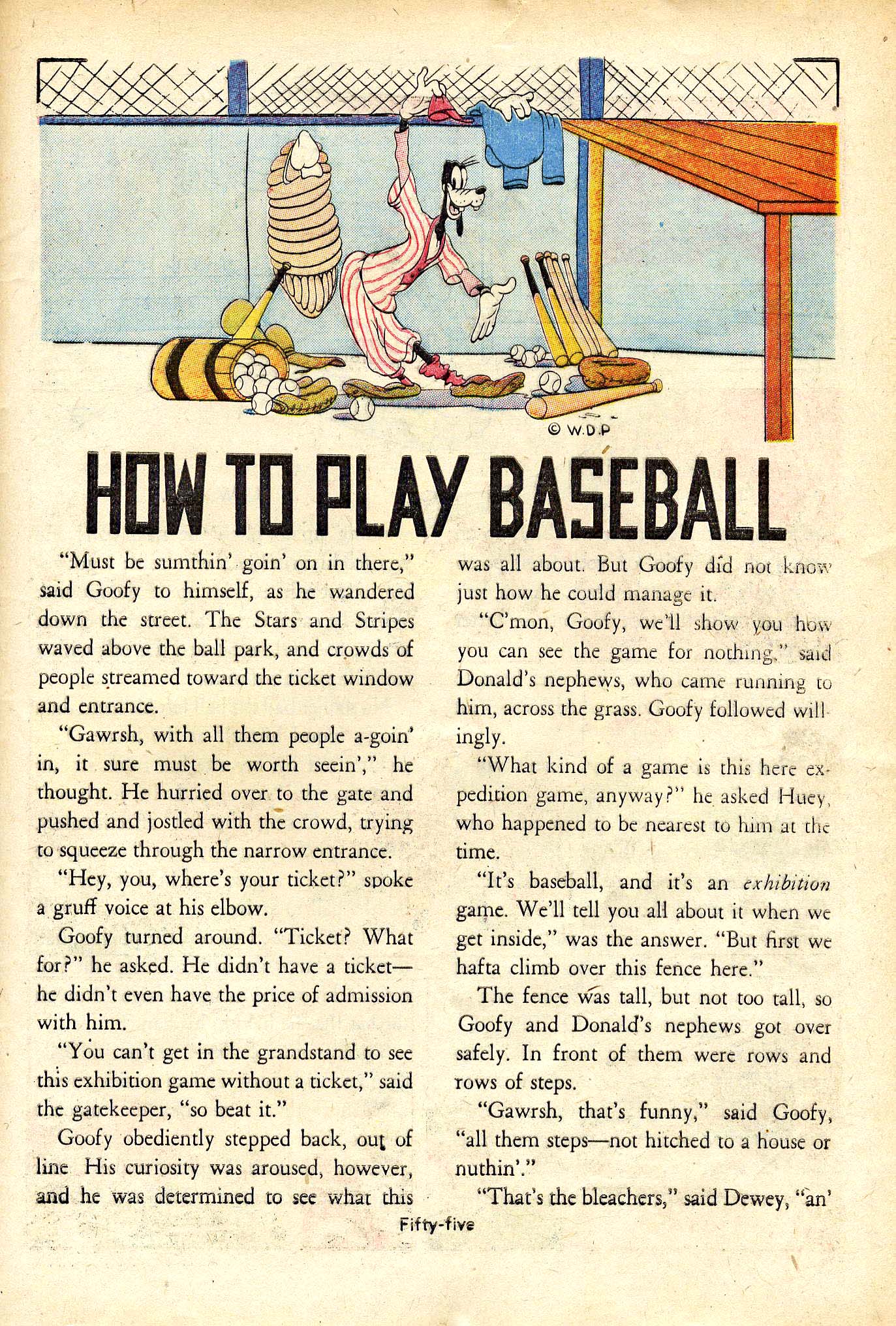 Read online Walt Disney's Comics and Stories comic -  Issue #24 - 57