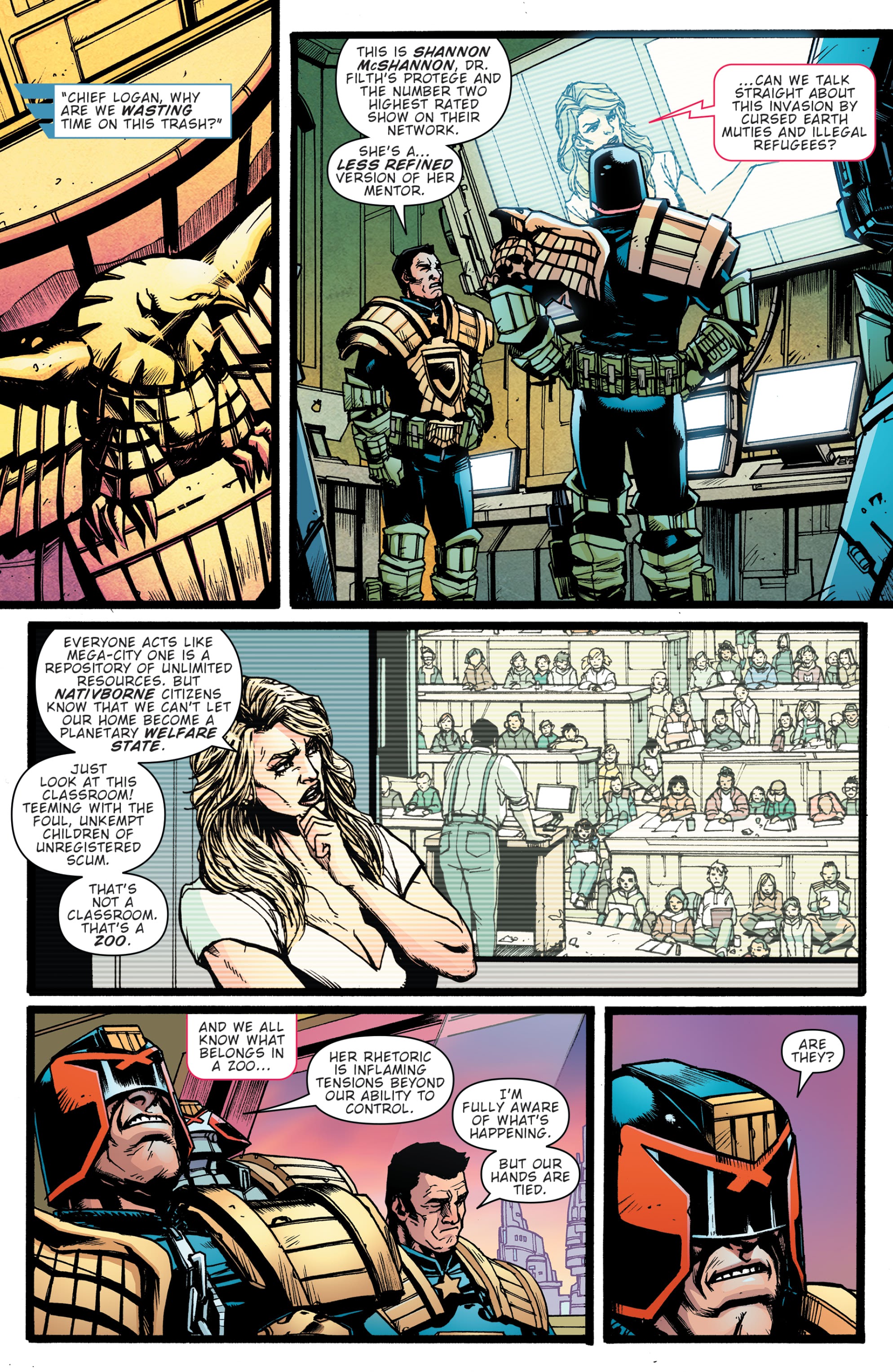 Read online Judge Dredd: False Witness comic -  Issue #2 - 4