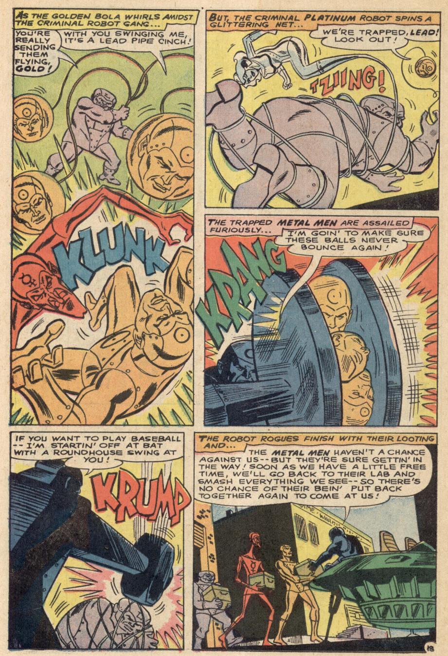 Read online Metal Men (1963) comic -  Issue #28 - 27