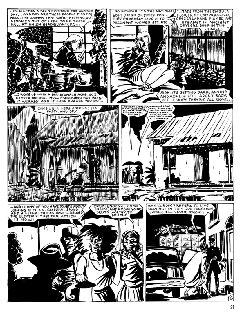 Read online Love and Rockets (1982) comic -  Issue #40 - 23