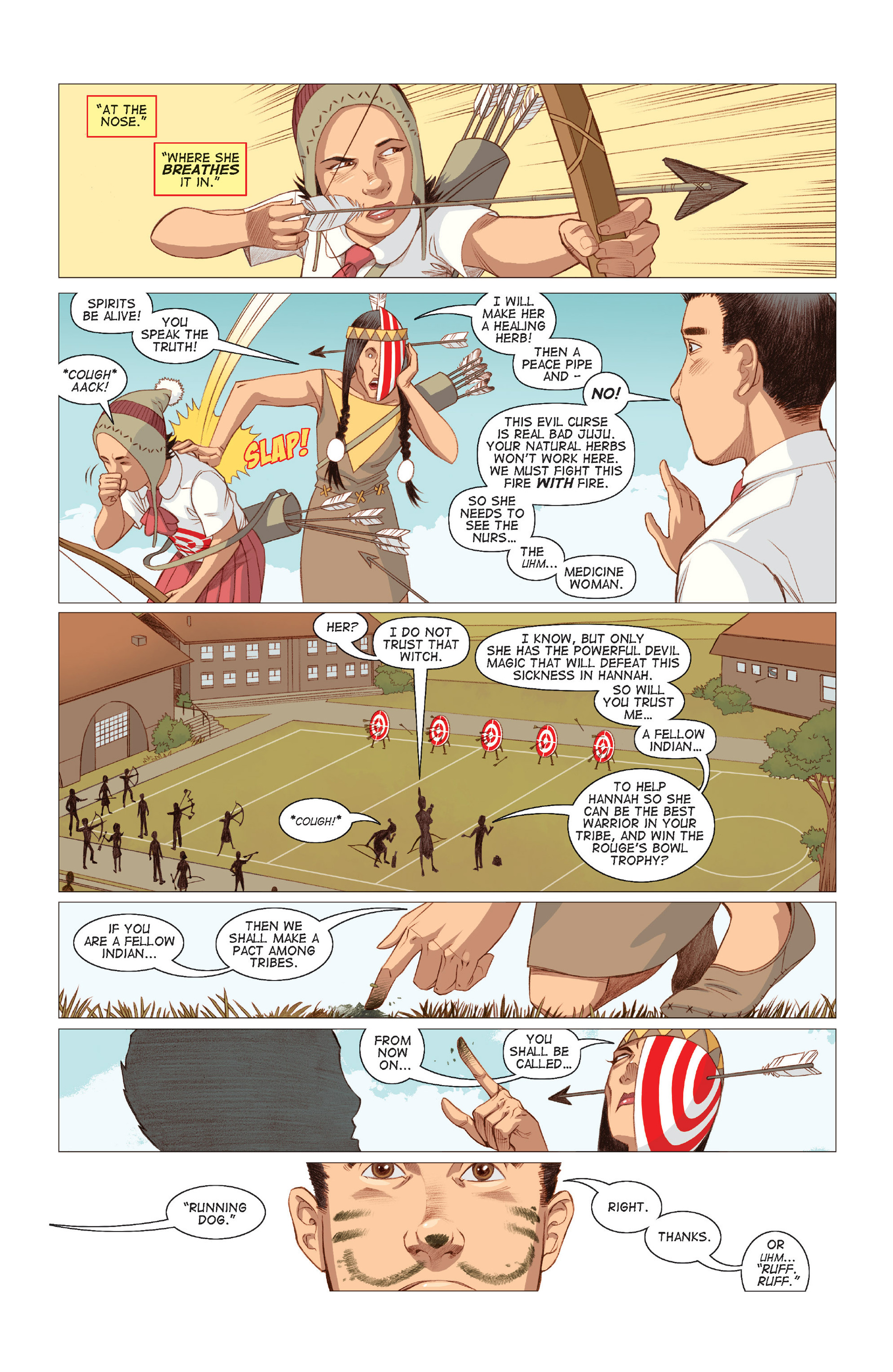 Read online Five Weapons comic -  Issue #8 - 6