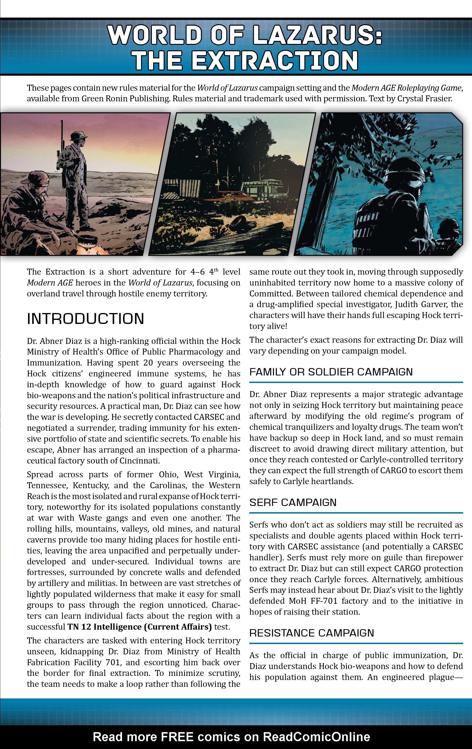 Read online Lazarus: Risen comic -  Issue #5 - 56