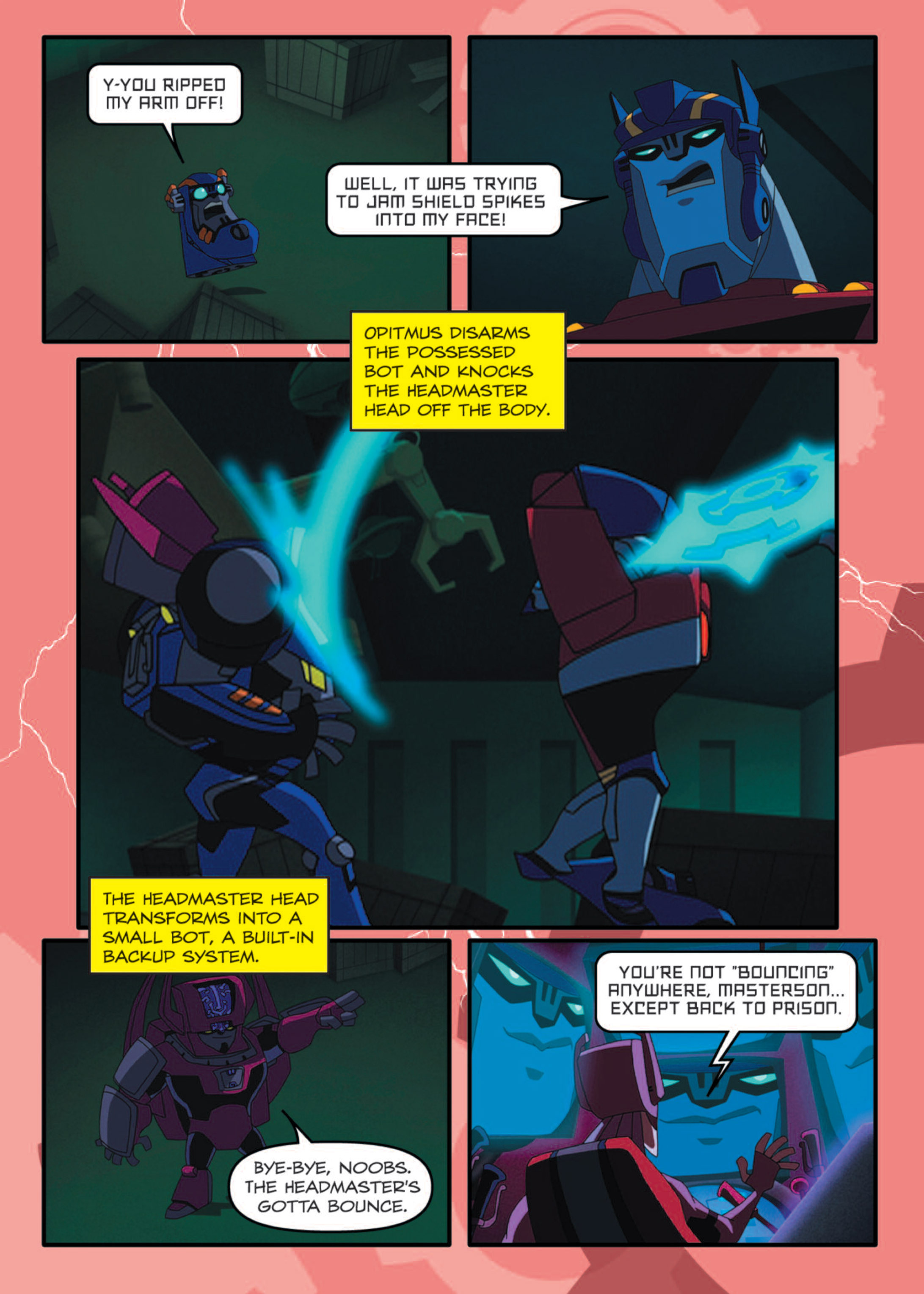 Read online Transformers Animated comic -  Issue #8 - 110