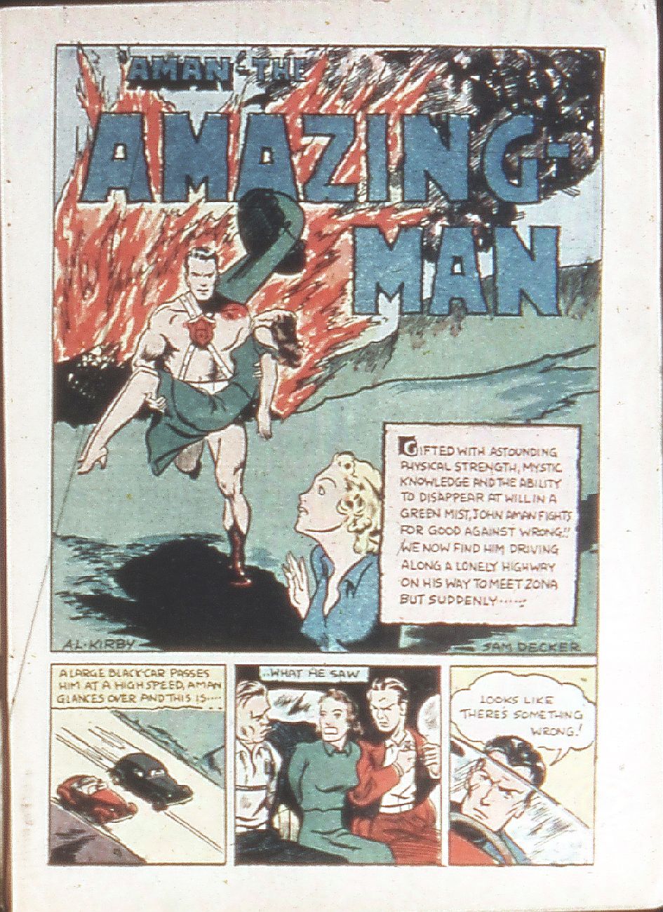Read online Amazing Man Comics comic -  Issue #18 - 3