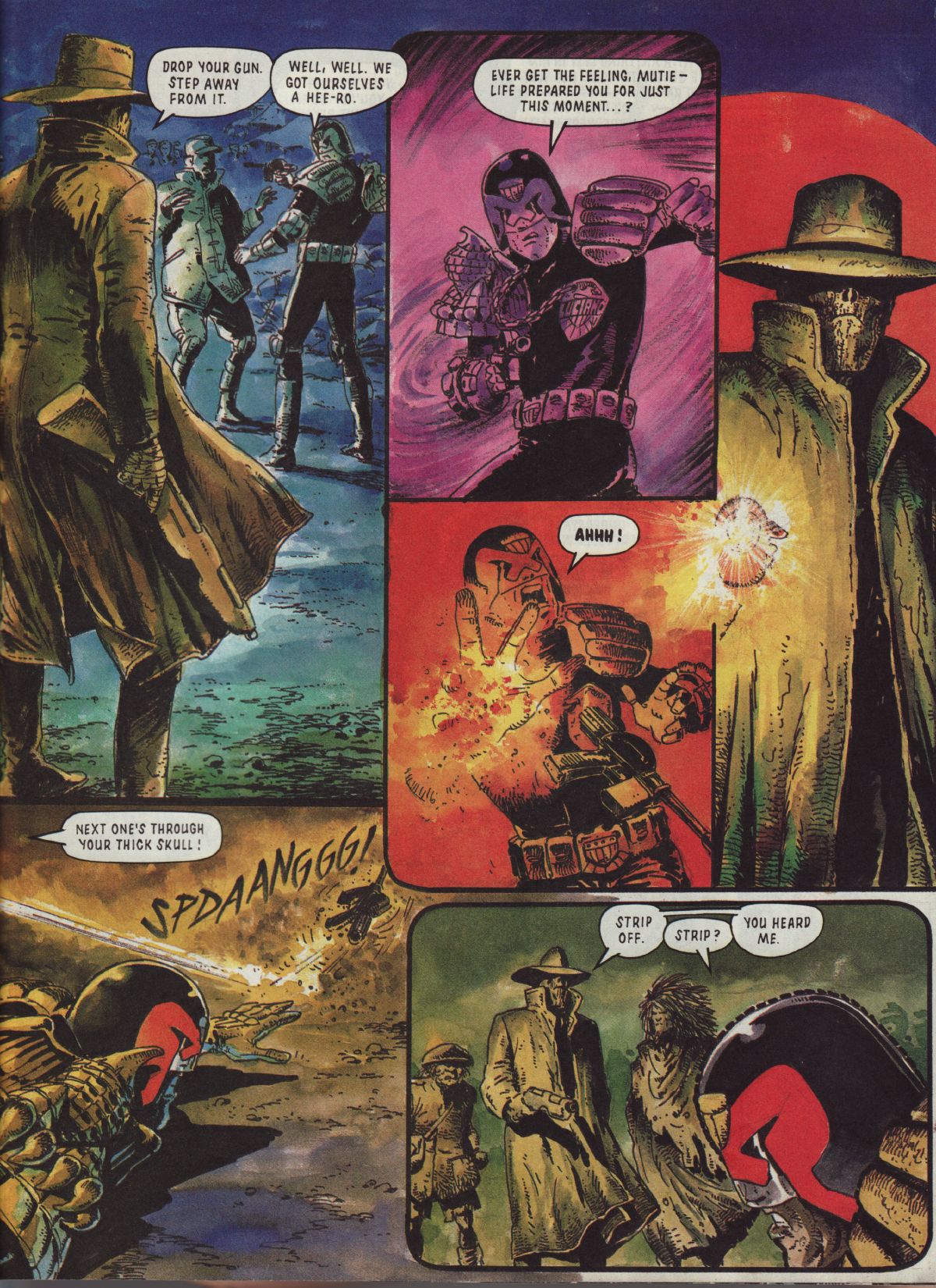 Read online Judge Dredd Megazine (vol. 3) comic -  Issue #25 - 35