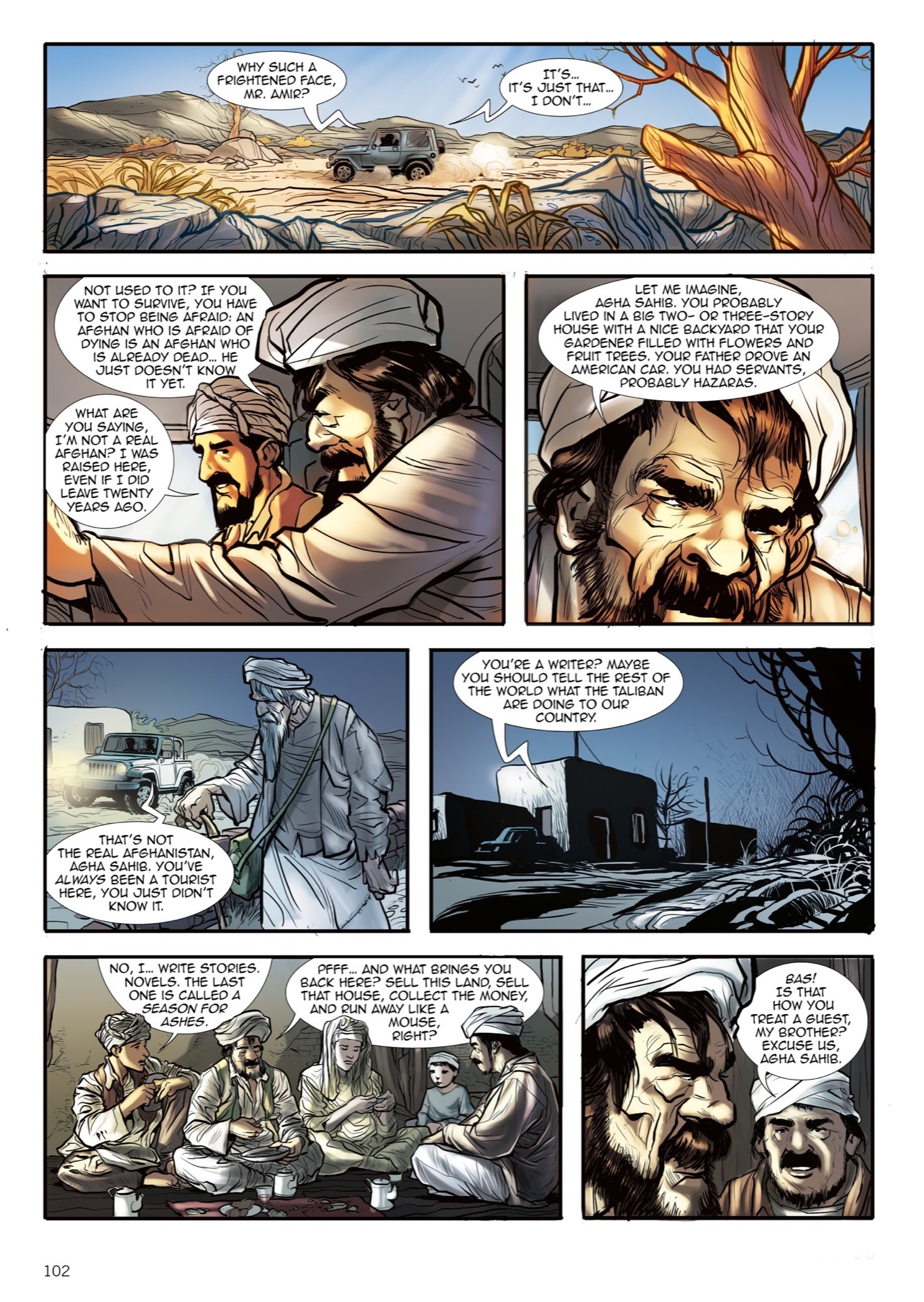 Read online The Kite Runner comic -  Issue # TPB - 103