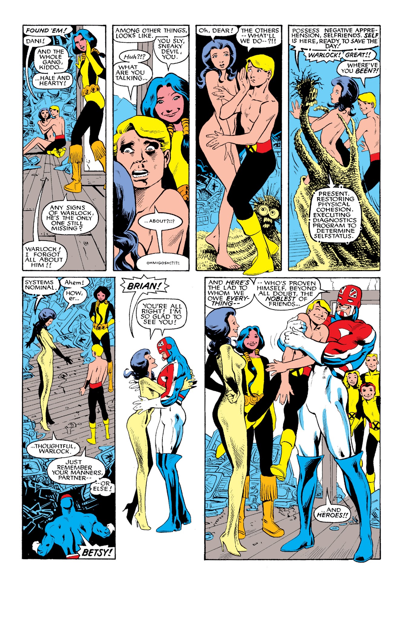 Read online New Mutants Classic comic -  Issue # TPB 6 - 143