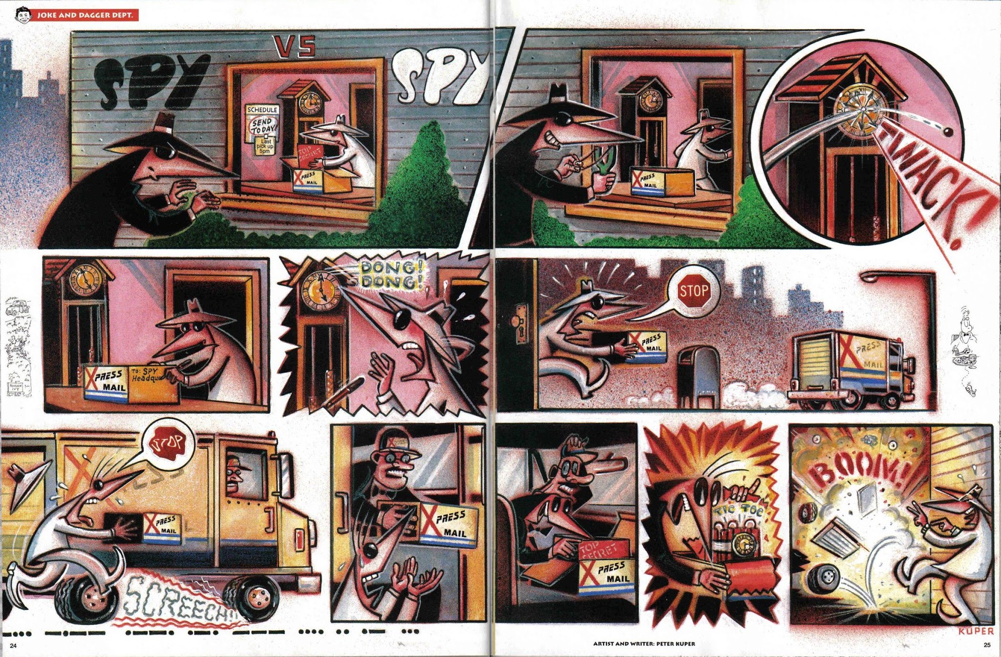 Read online Spy vs. Spy: The Complete Casebook comic -  Issue # TPB - 414