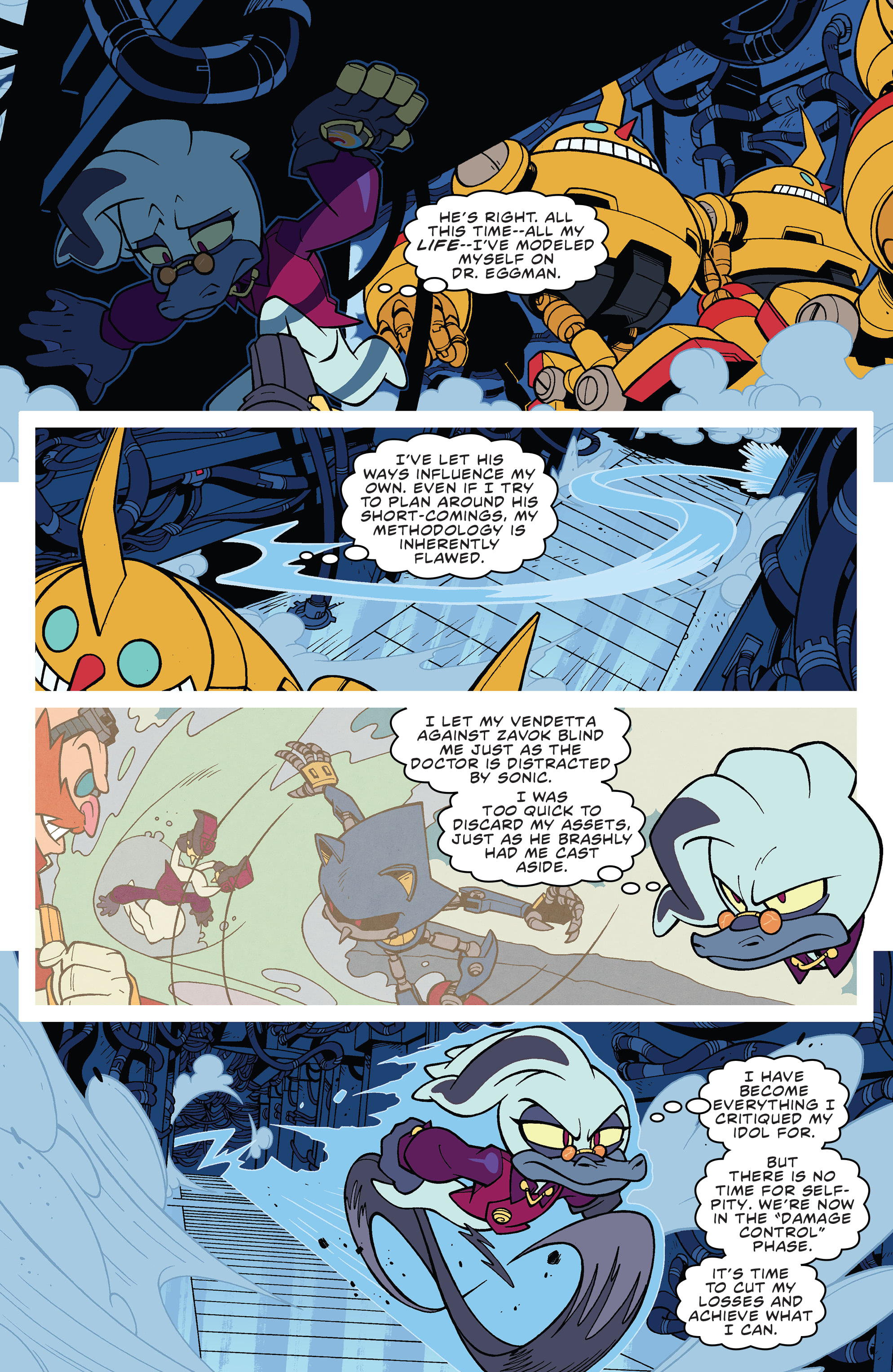 Read online Sonic the Hedgehog: Bad Guys comic -  Issue #4 - 11