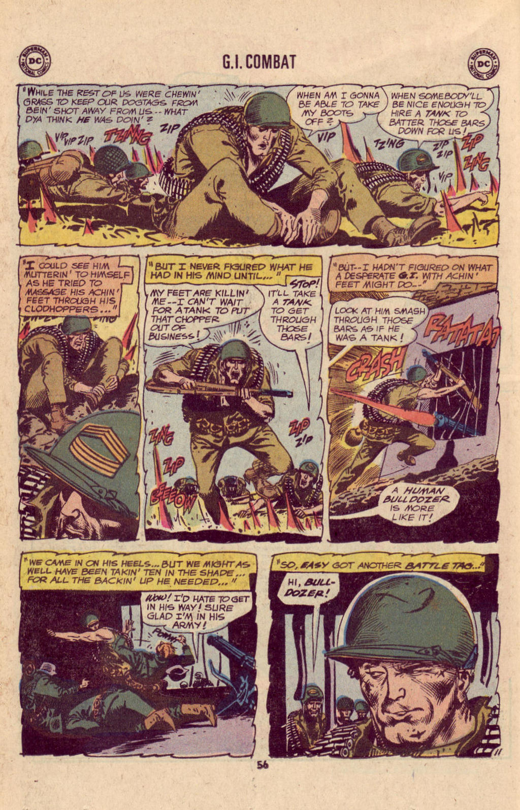 Read online G.I. Combat (1952) comic -  Issue #146 - 58